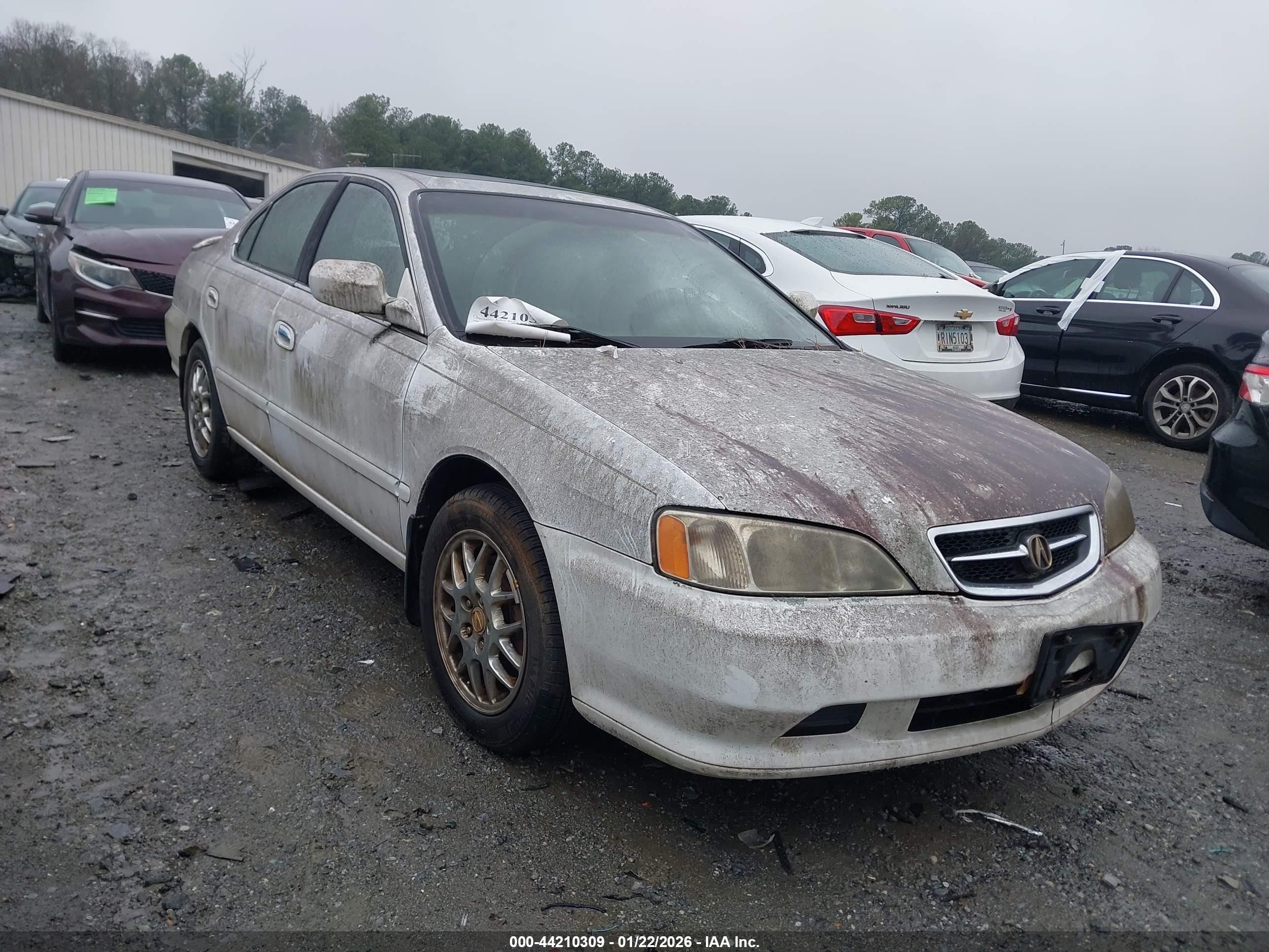 1999 Acura Tl 3.2 Белый vin: 19UUA5644XA044403