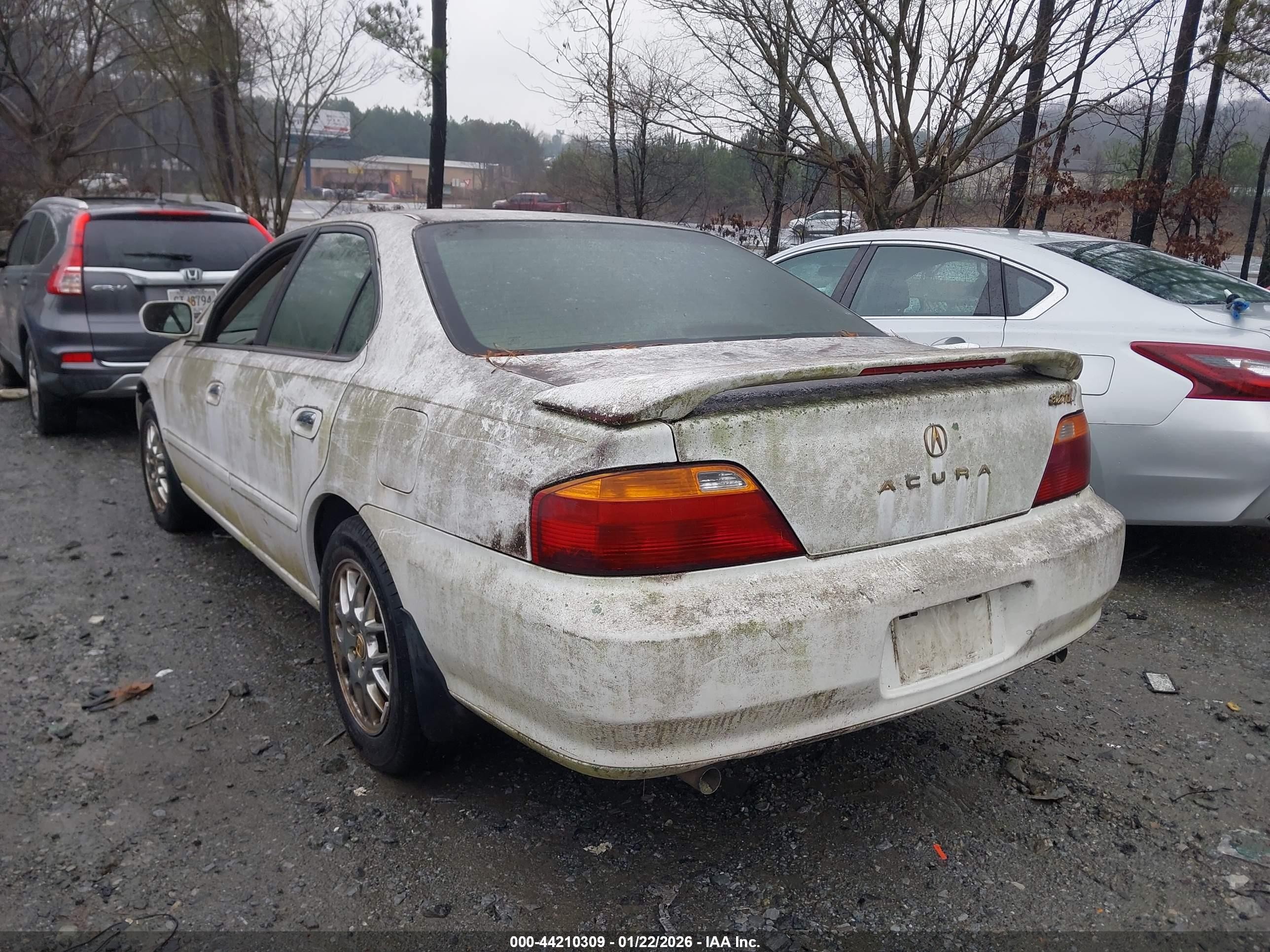 1999 Acura Tl 3.2 Белый vin: 19UUA5644XA044403
