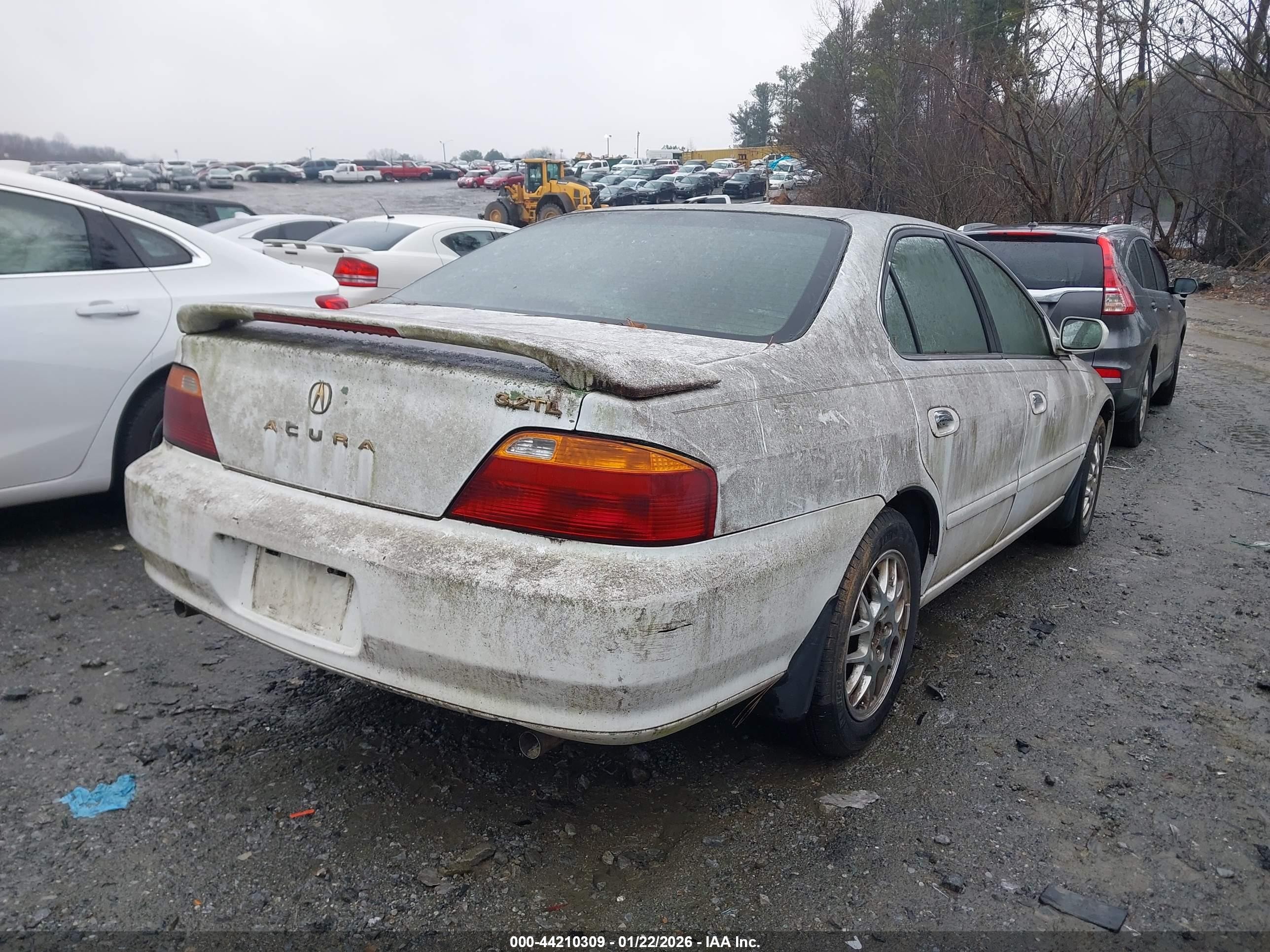 1999 Acura Tl 3.2 Белый vin: 19UUA5644XA044403