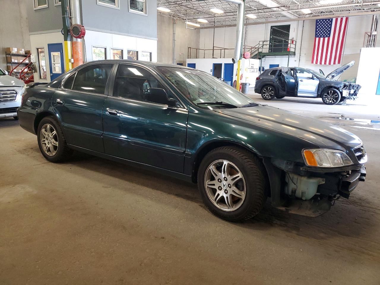 1999 Acura 3.2tl Green vin: 19UUA5645XA034589