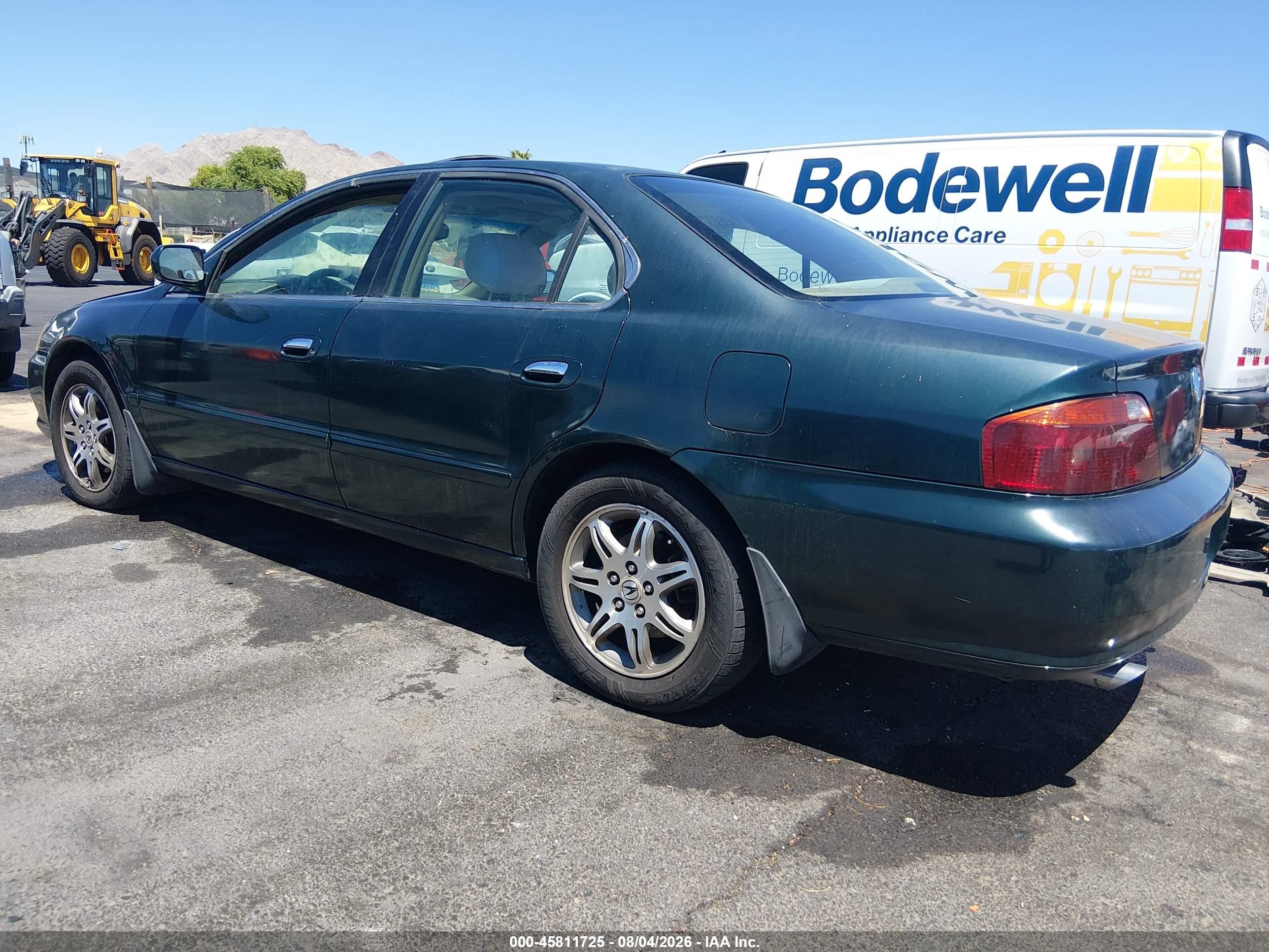 1999 Acura Tl 3.2 Green vin: 19UUA5647XA036022