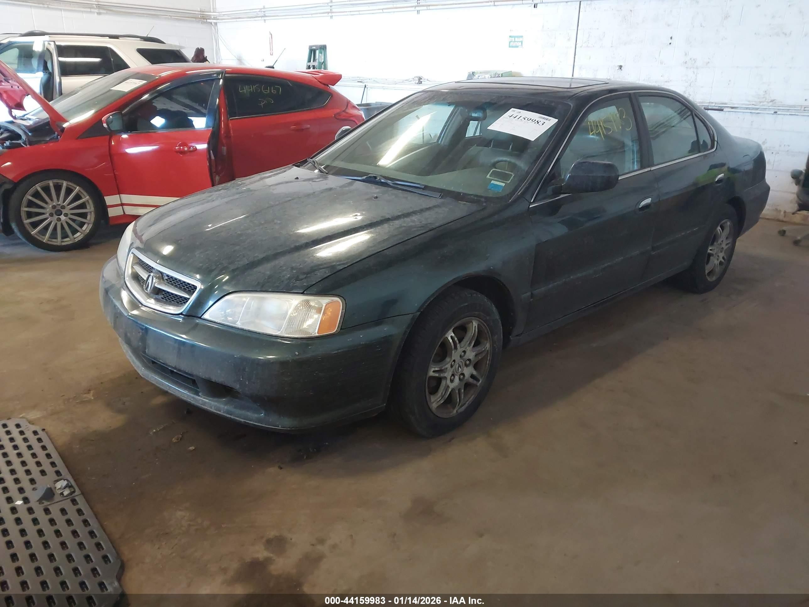 1999 Acura Tl 3.2 Зеленый vin: 19UUA5649XA054604