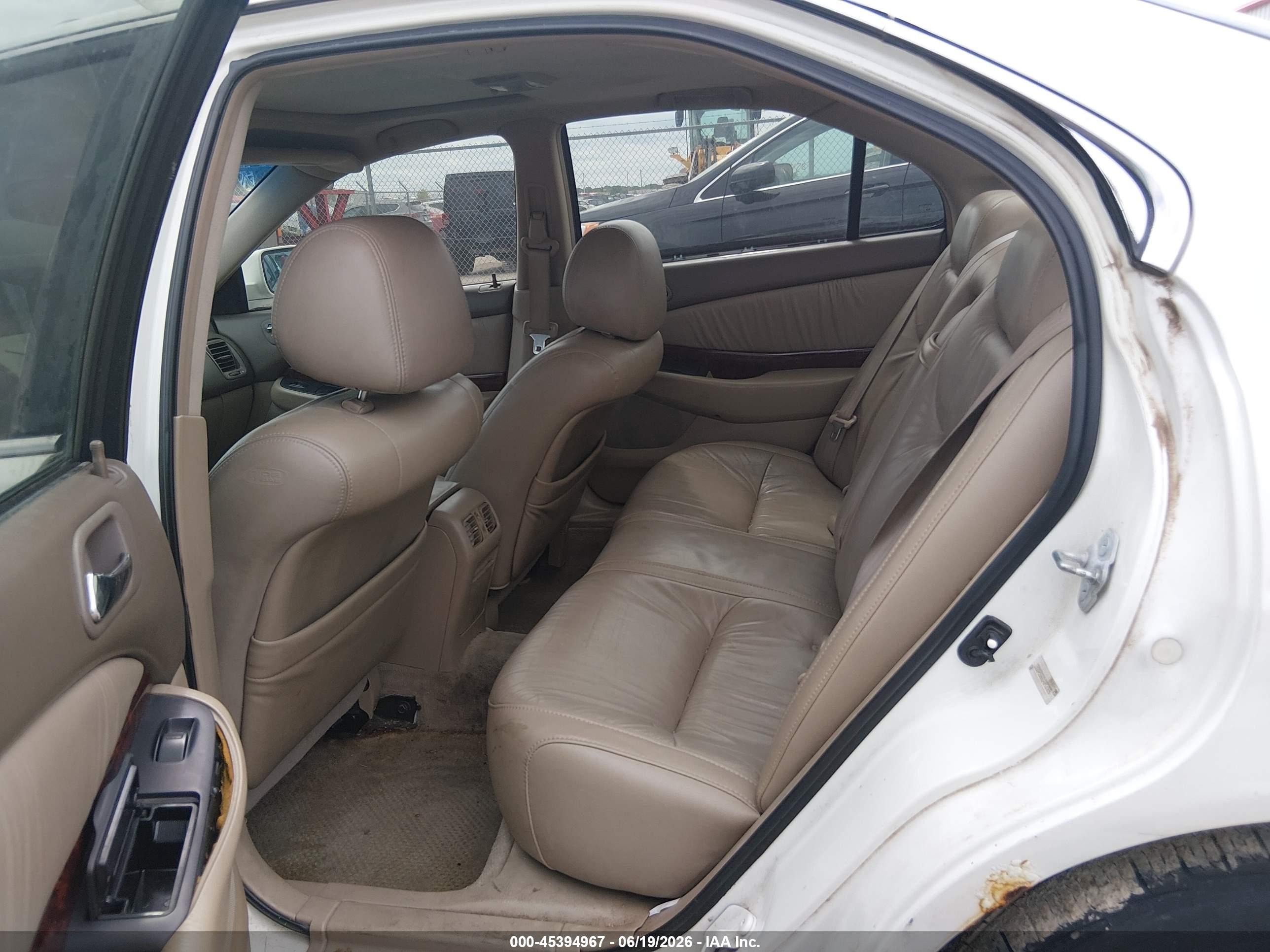 2002 Acura Tl 3.2 White vin: 19UUA56602A053965