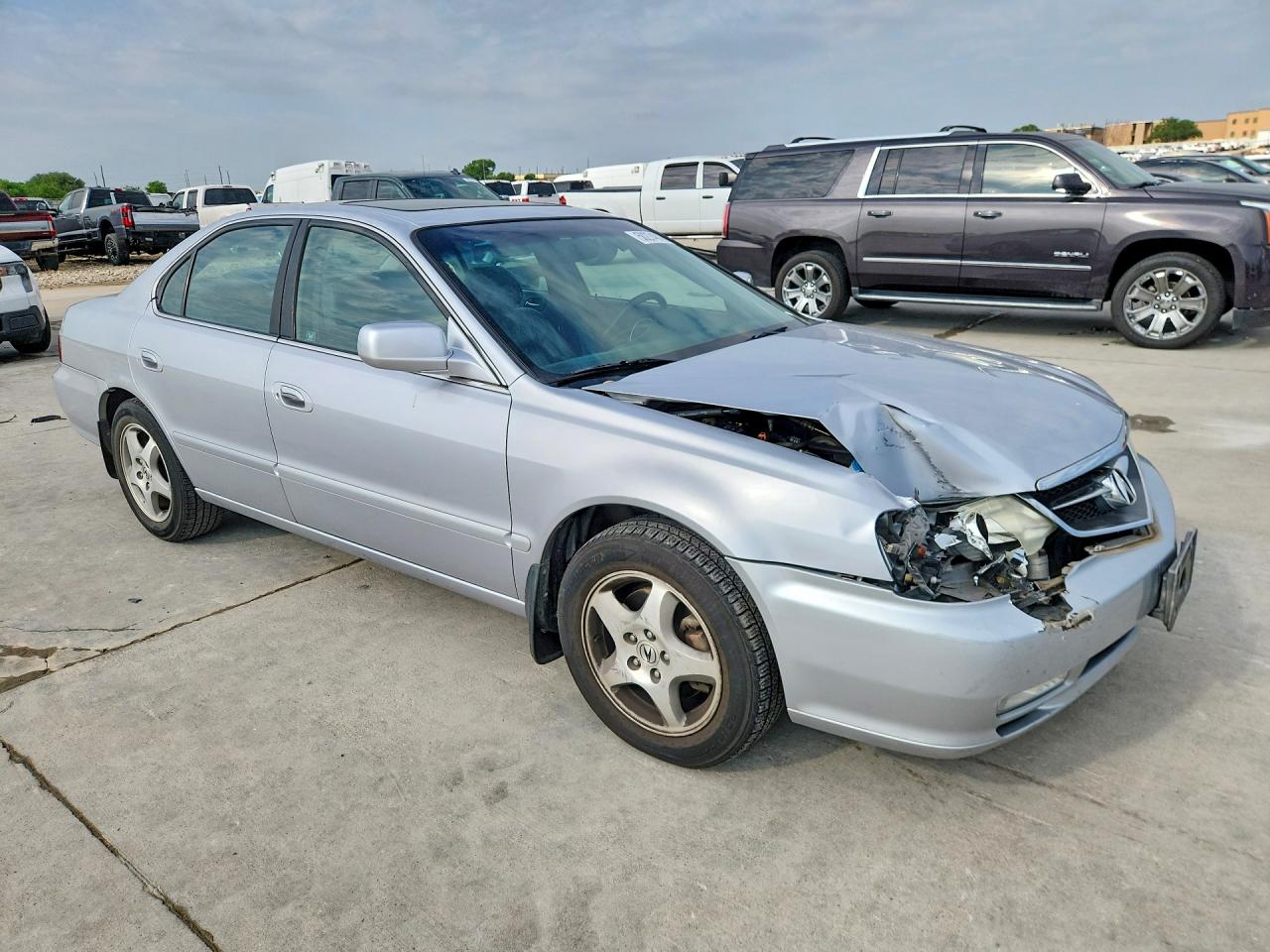 2003 Acura 3.2tl Type-s Silver vin: 19UUA56603A073831