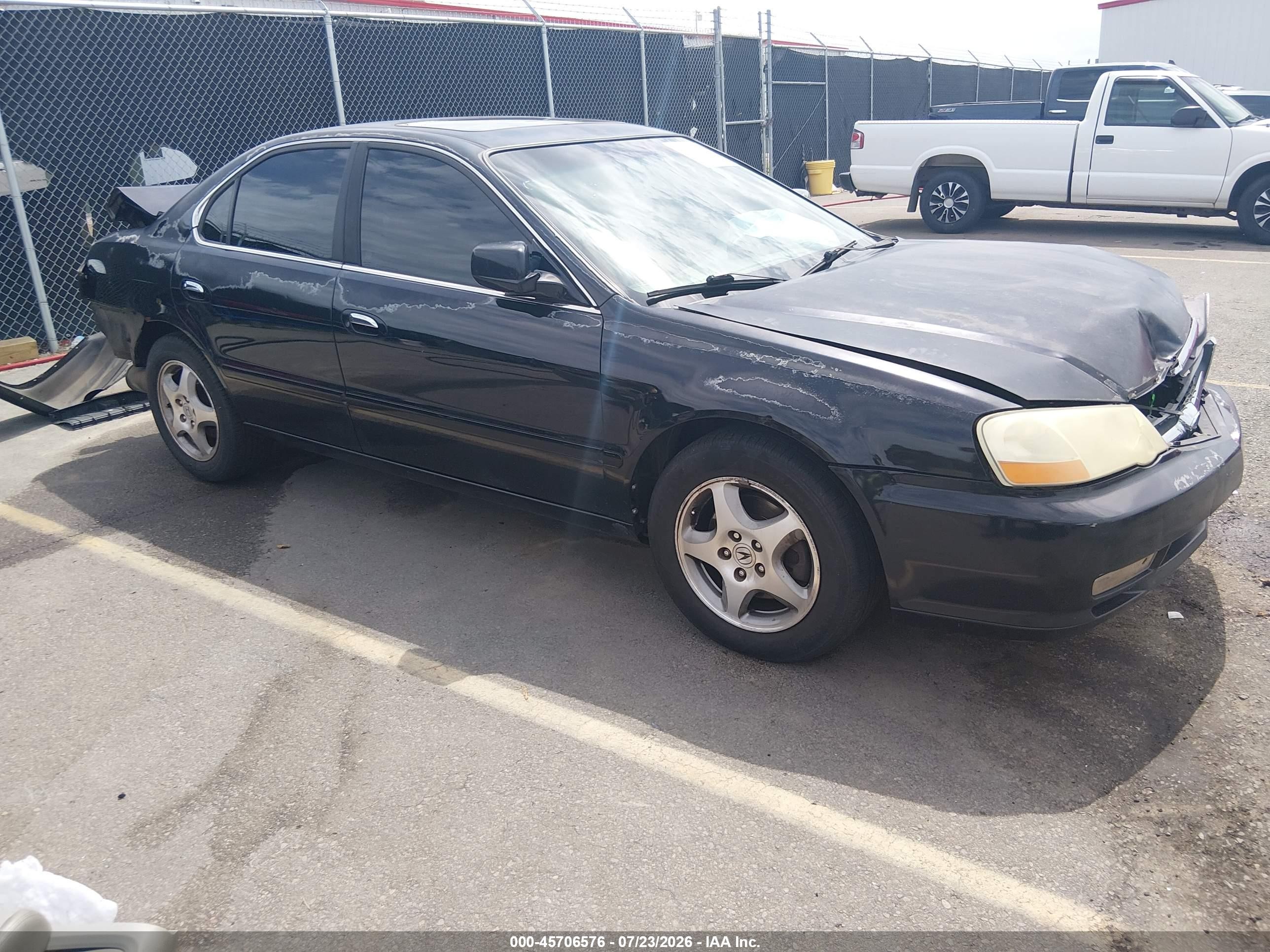 2002 Acura Tl 3.2 Черный vin: 19UUA56612A041517
