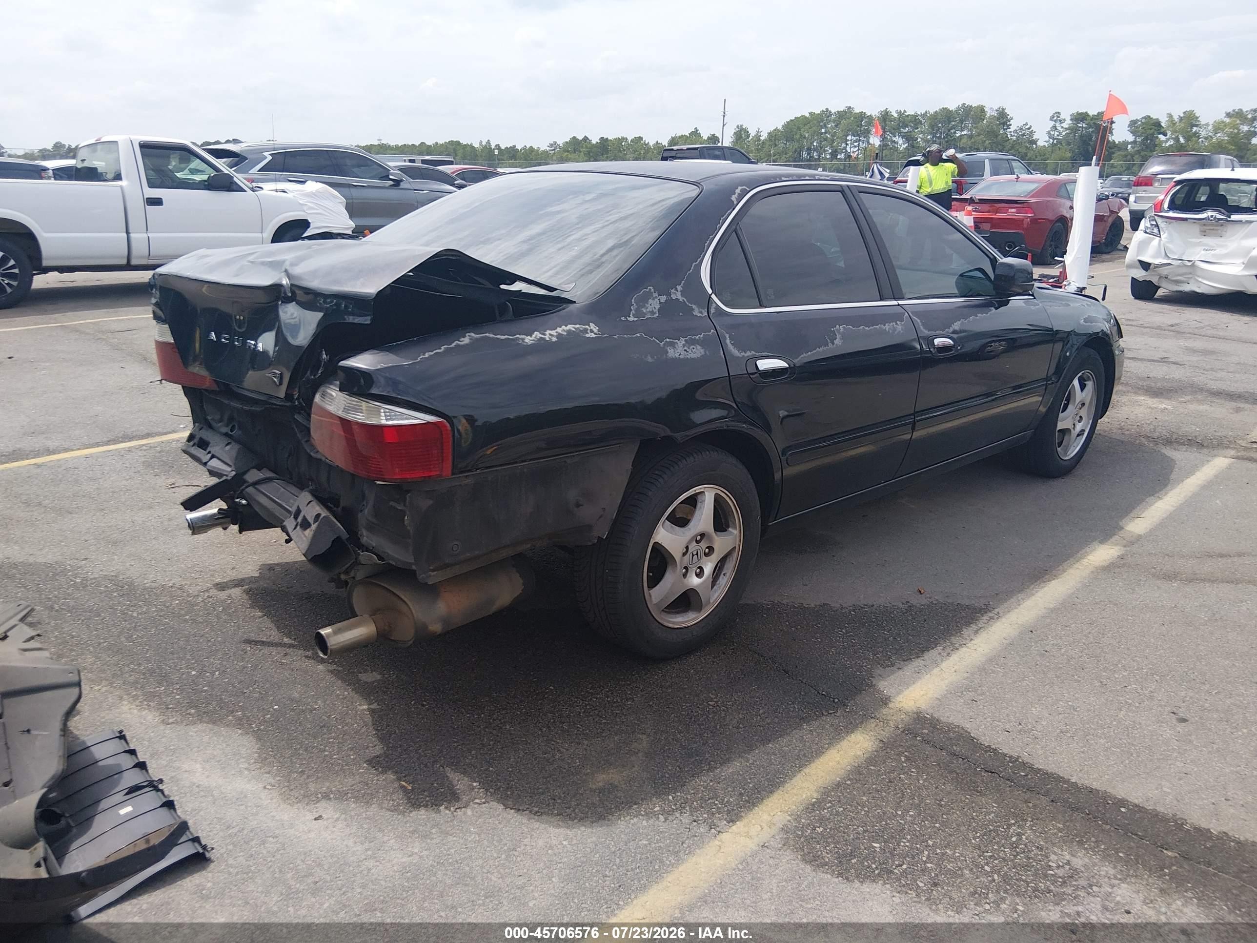 2002 Acura Tl 3.2 Черный vin: 19UUA56612A041517