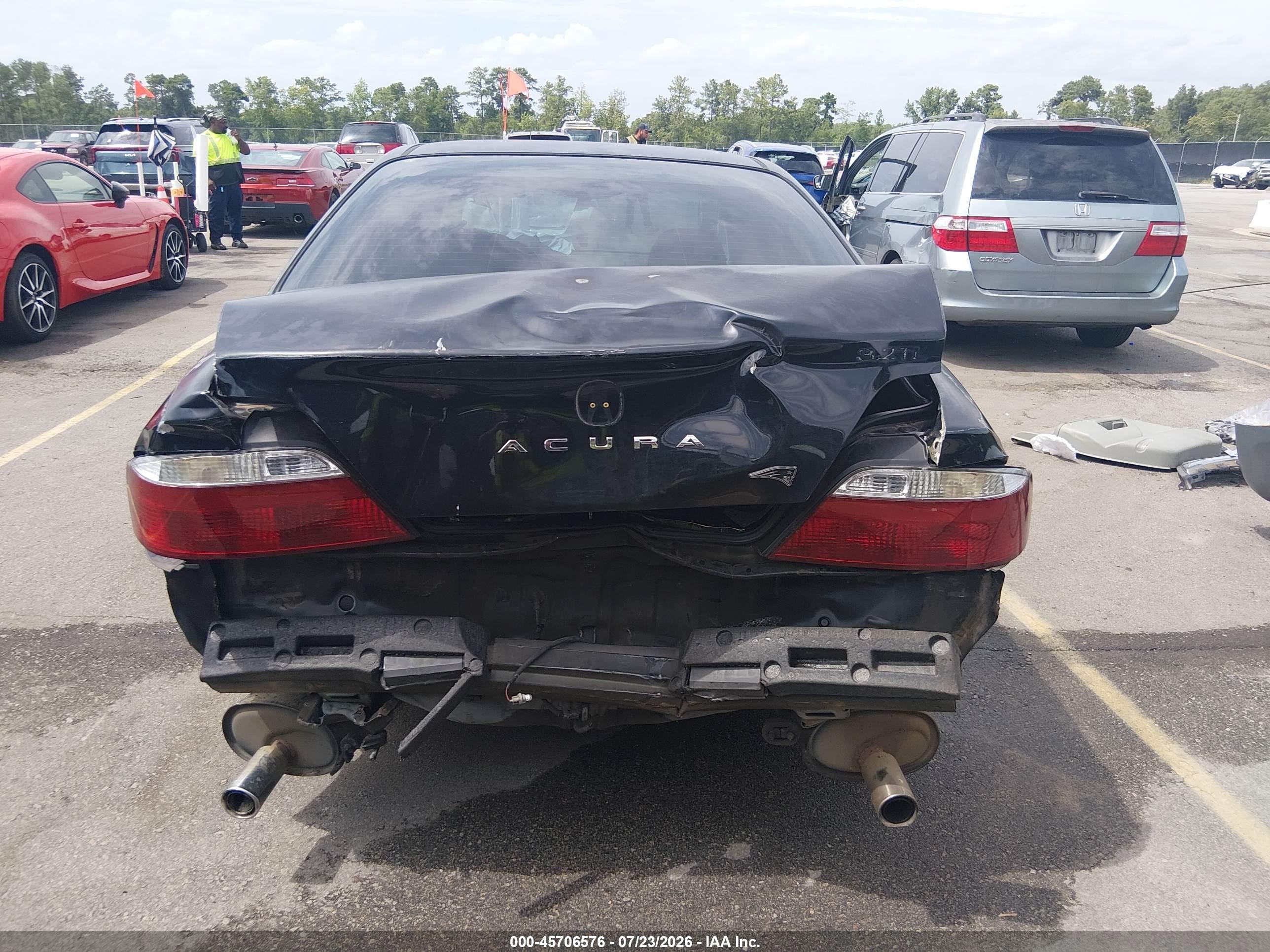 2002 Acura Tl 3.2 Черный vin: 19UUA56612A041517