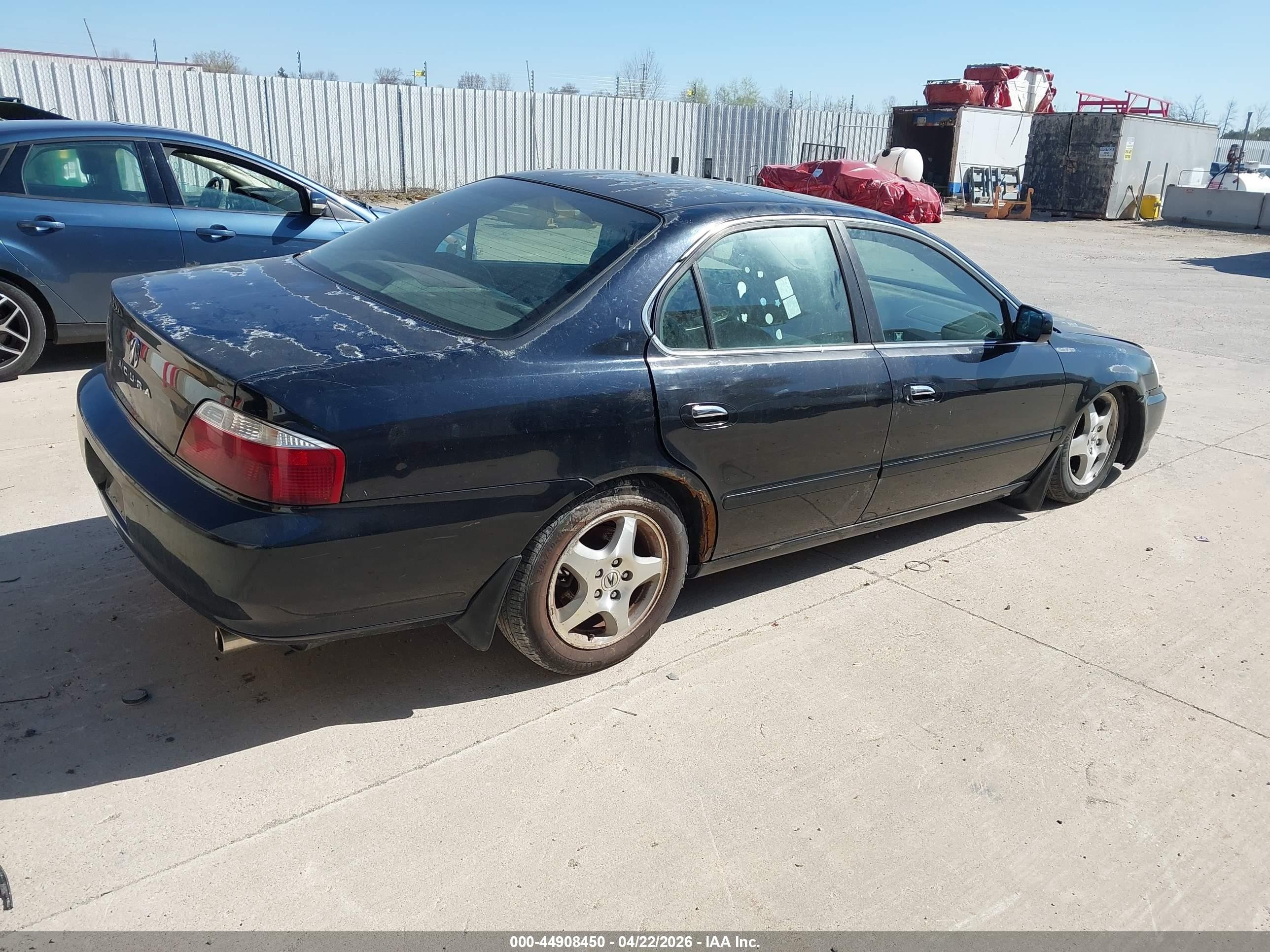 2003 Acura Tl 3.2 Black vin: 19UUA56613A020104