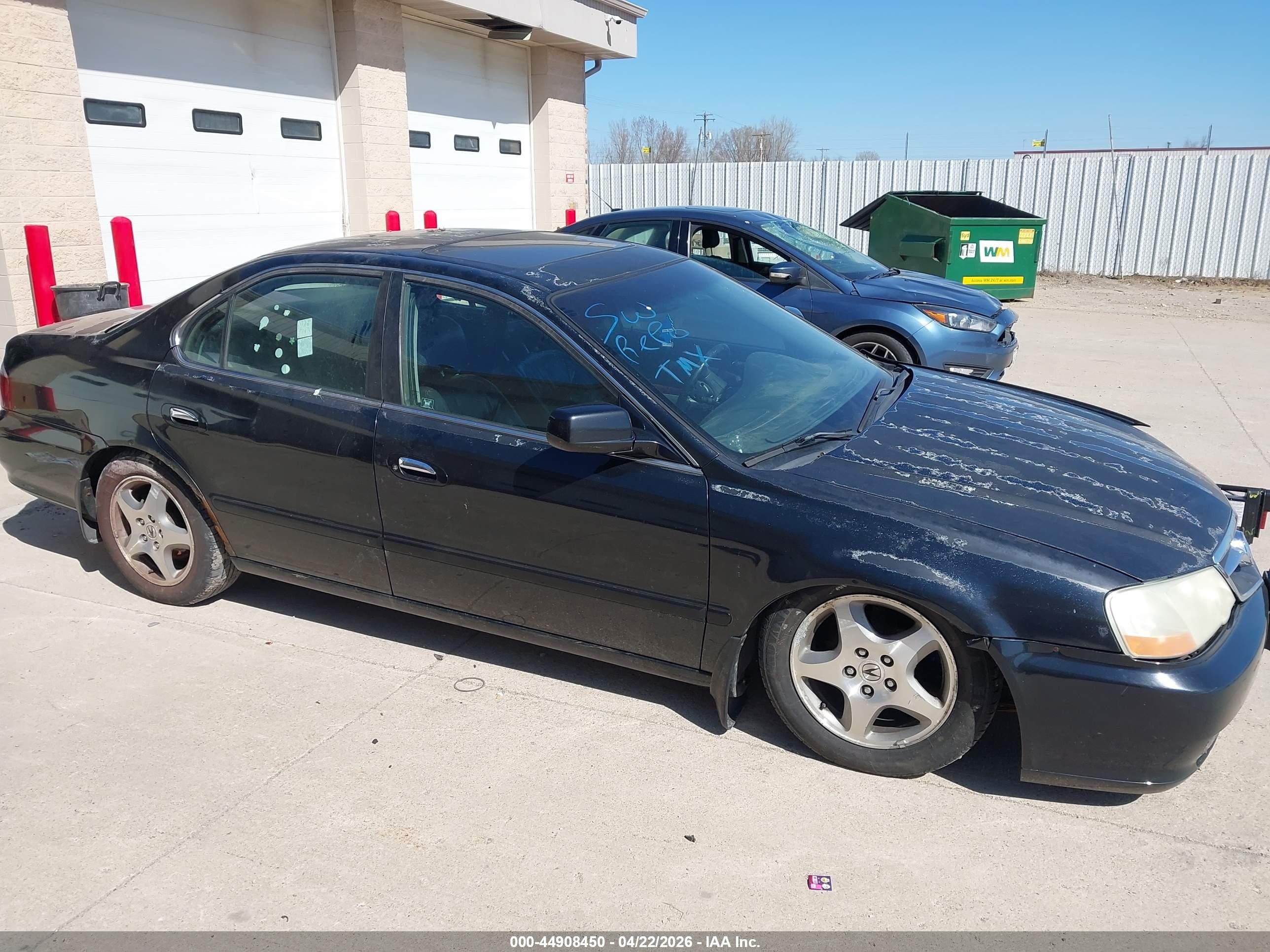 2003 Acura Tl 3.2 Black vin: 19UUA56613A020104