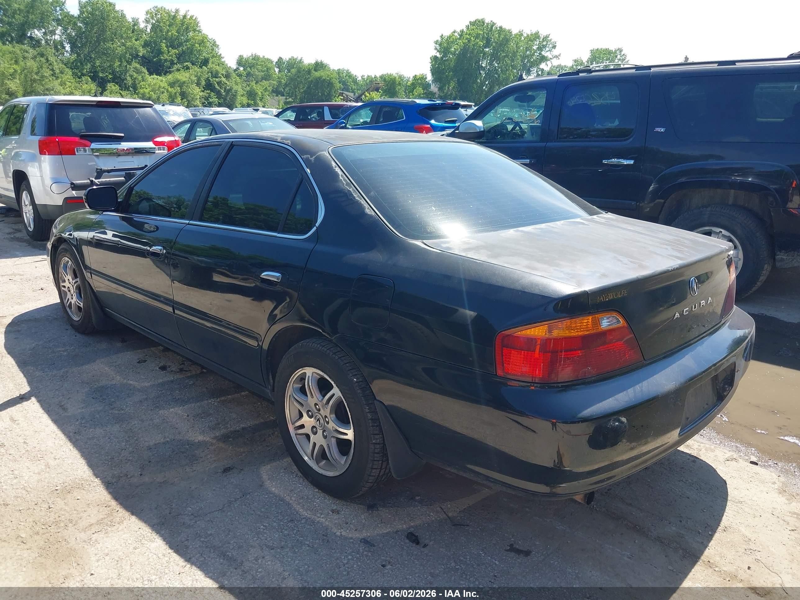 2000 Acura Tl 3.2 Black vin: 19UUA5661YA033166