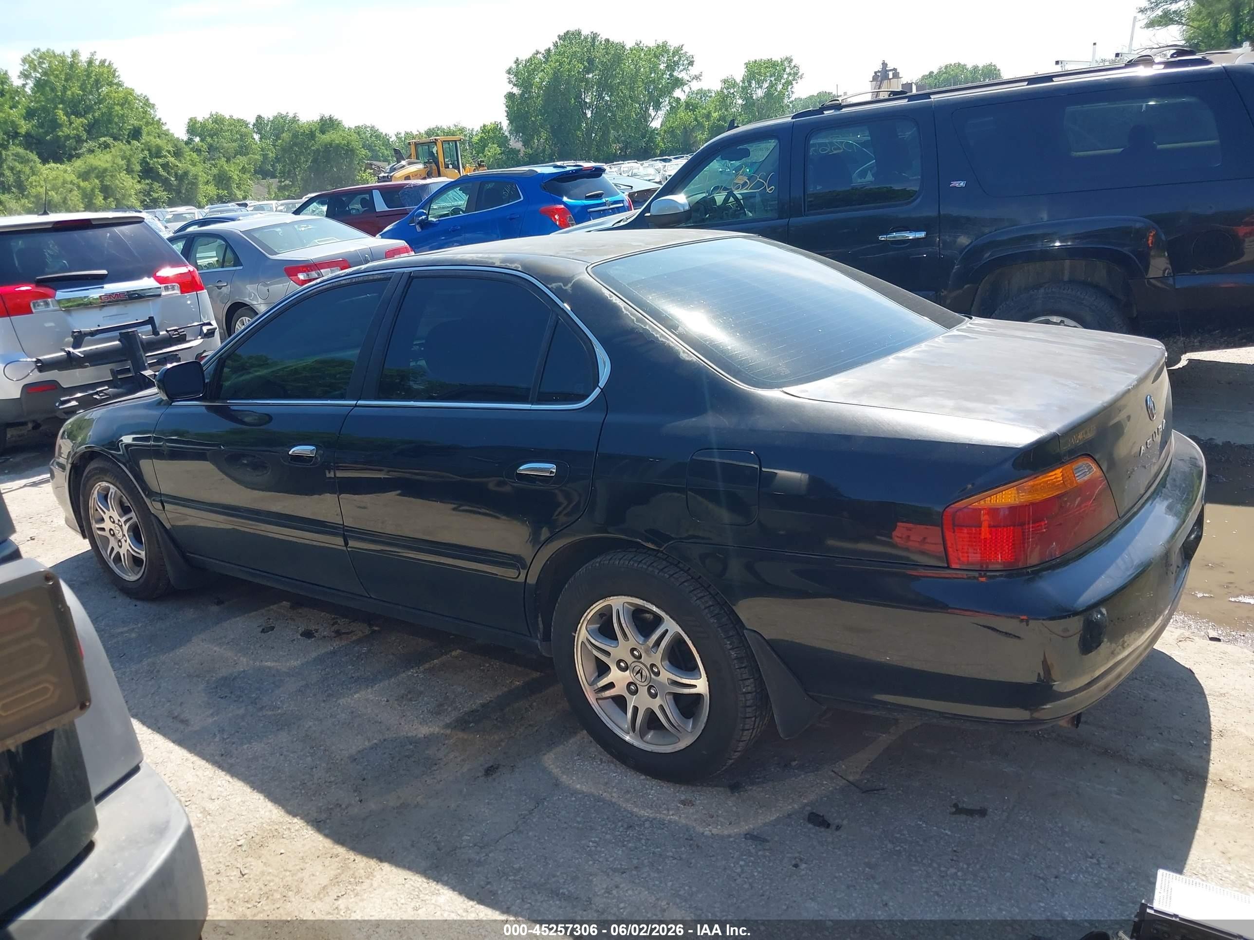 2000 Acura Tl 3.2 Black vin: 19UUA5661YA033166