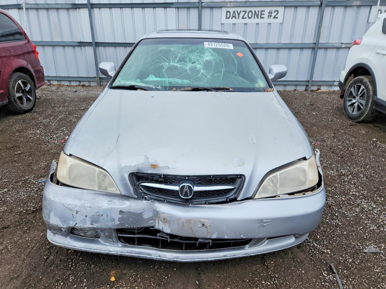 2000 Acura 3.2tl Silver vin: 19UUA5661YA805746