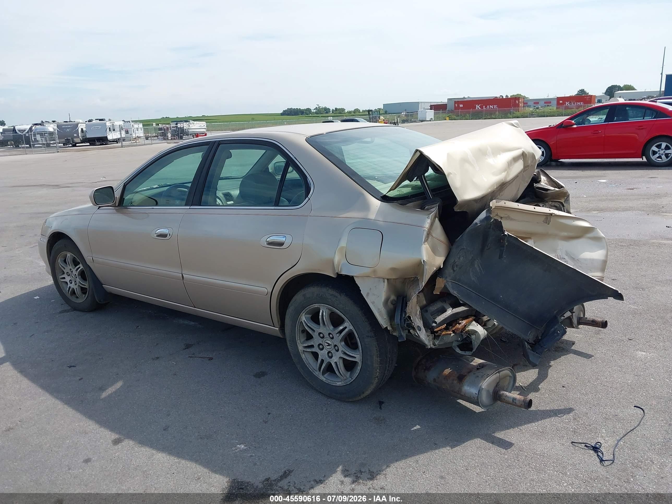 2001 Acura Tl 3.2 Gold vin: 19UUA56621A011764