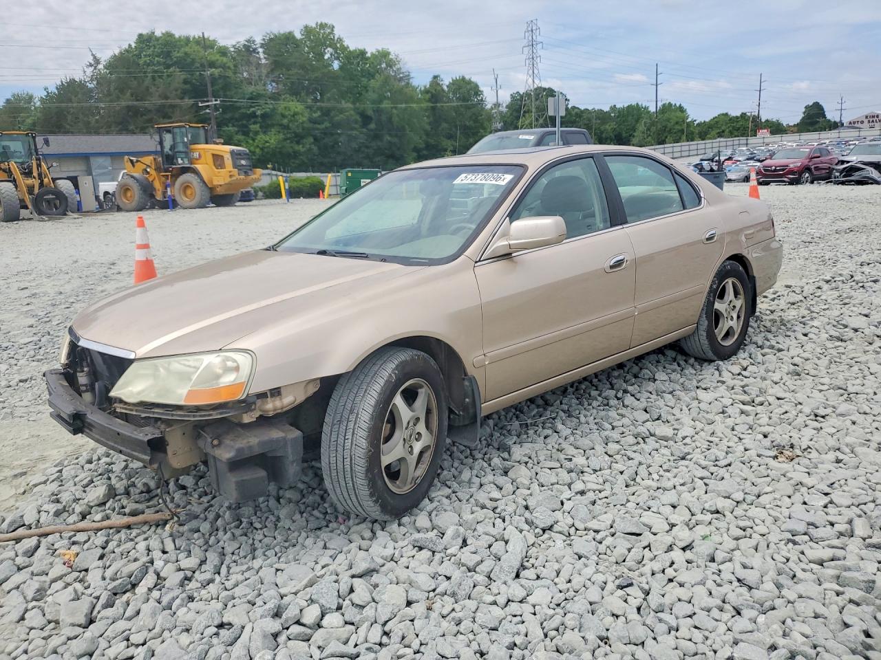 2002 Acura 3.2tl Gold vin: 19UUA56622A010647