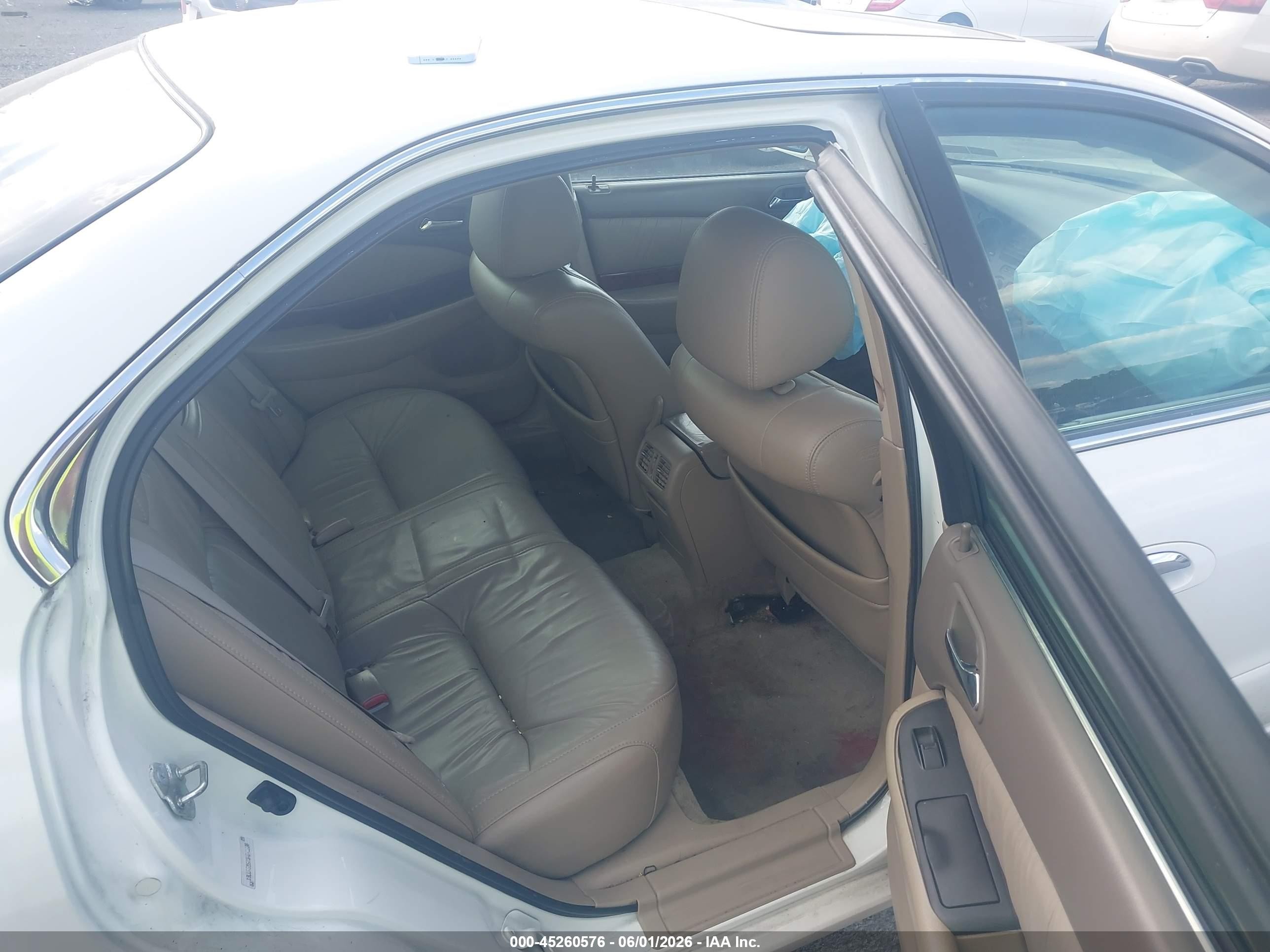 2003 Acura Tl 3.2 White vin: 19UUA56623A041608