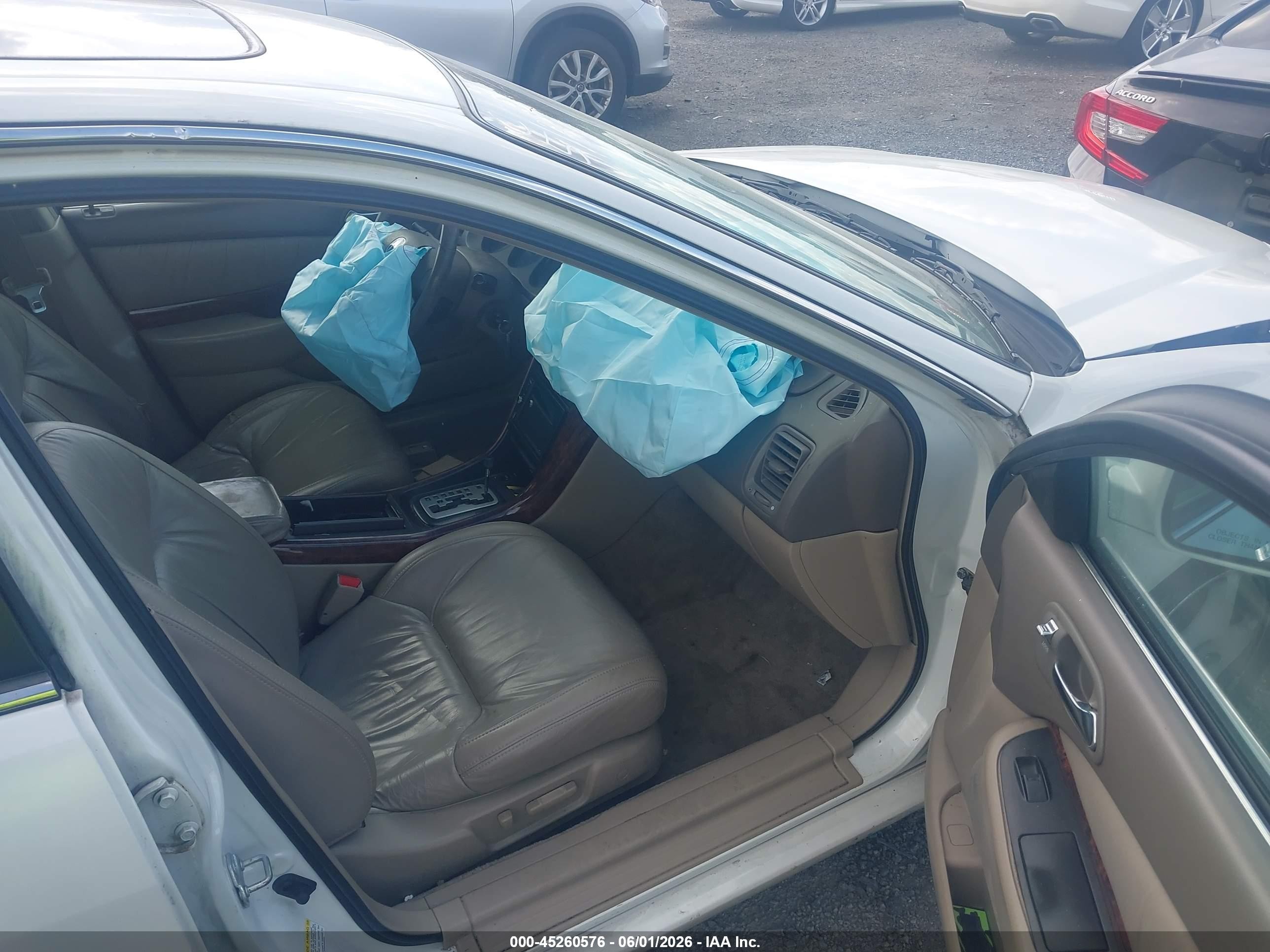 2003 Acura Tl 3.2 White vin: 19UUA56623A041608