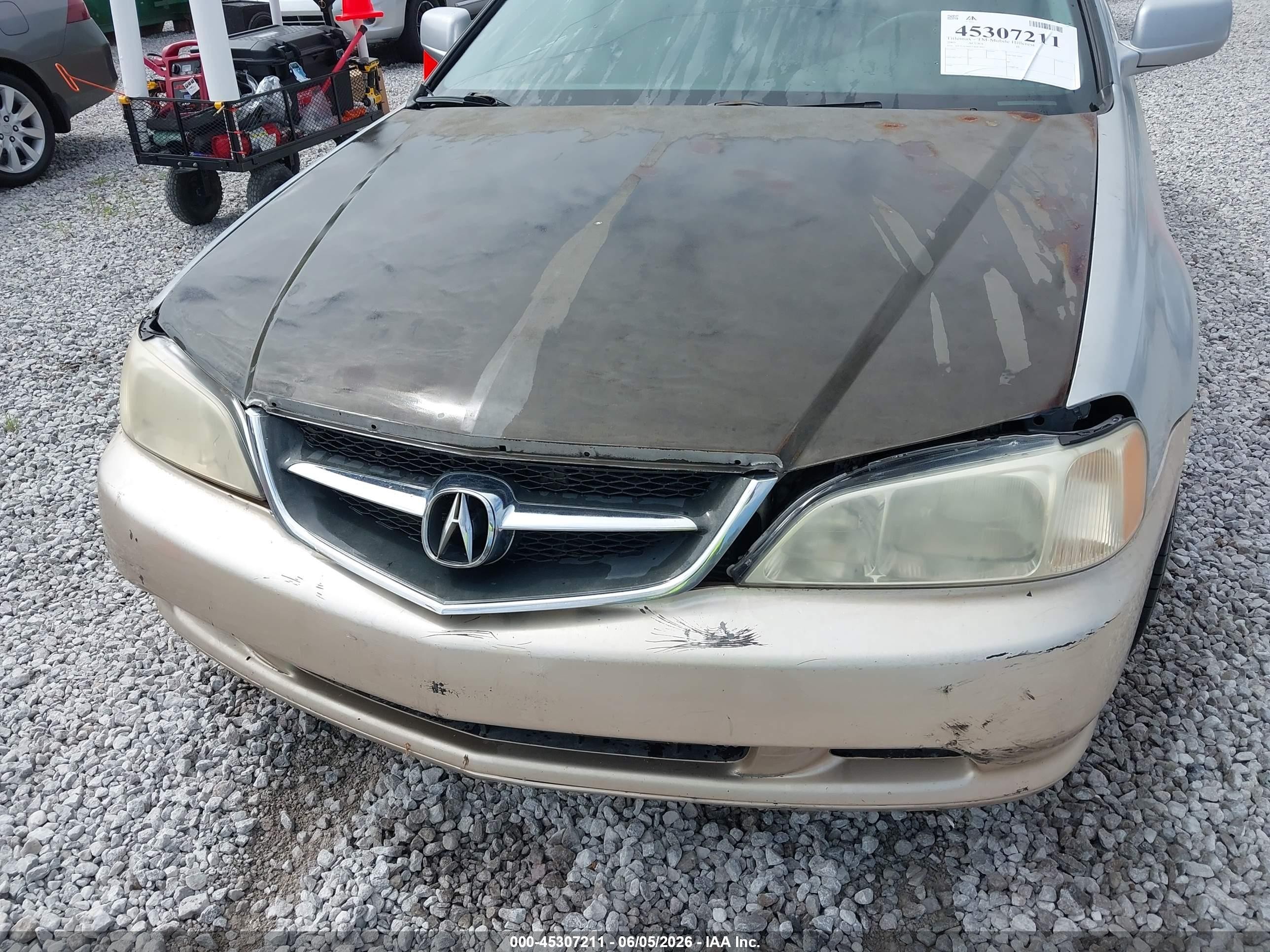 2003 Acura Tl 3.2 Beige vin: 19UUA56623A047893