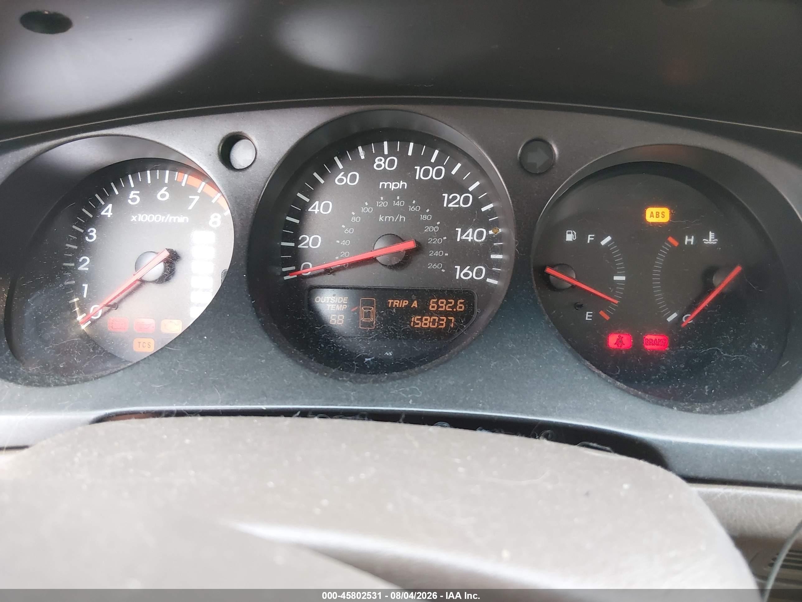 2003 Acura Tl 3.2 Желто-коричневый vin: 19UUA56623A055847