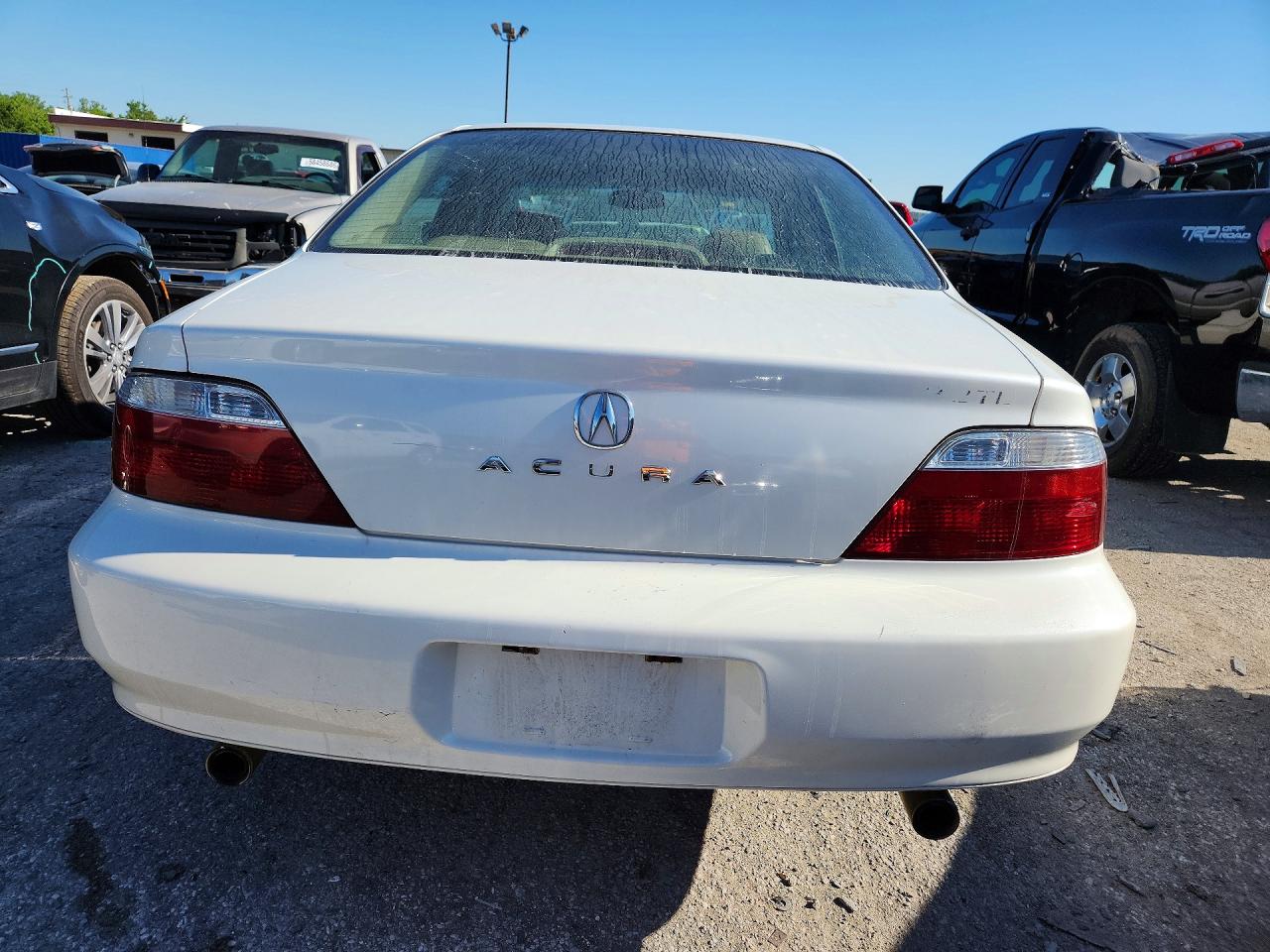 2003 Acura 3.2tl White vin: 19UUA56623A093269