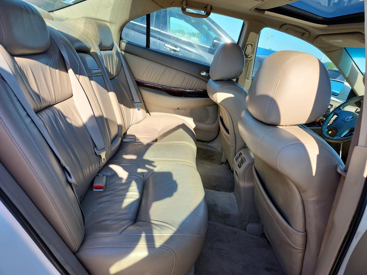 2003 Acura 3.2tl White vin: 19UUA56623A093269