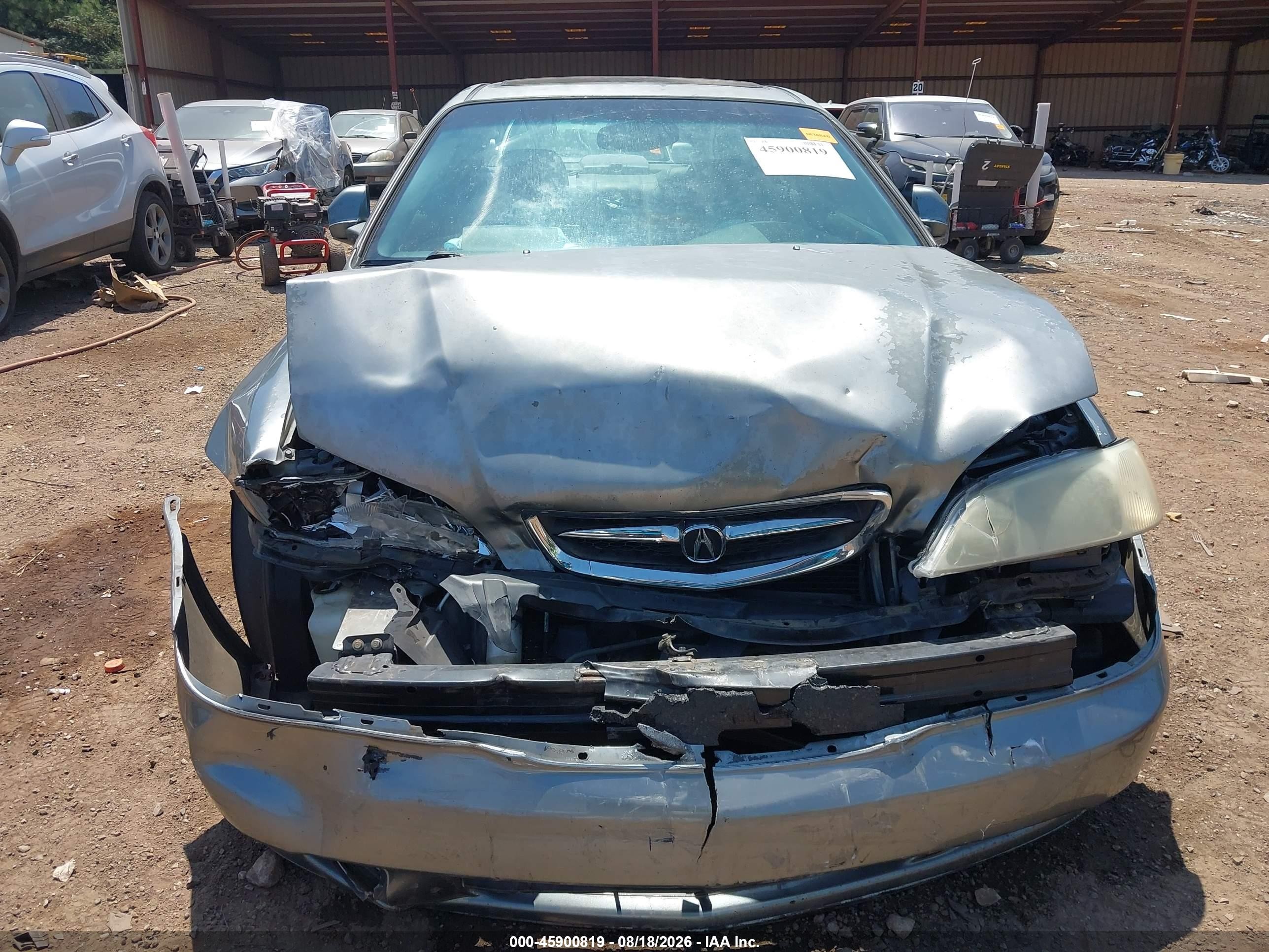 2000 Acura Tl 3.2 Gray vin: 19UUA5662YA017686