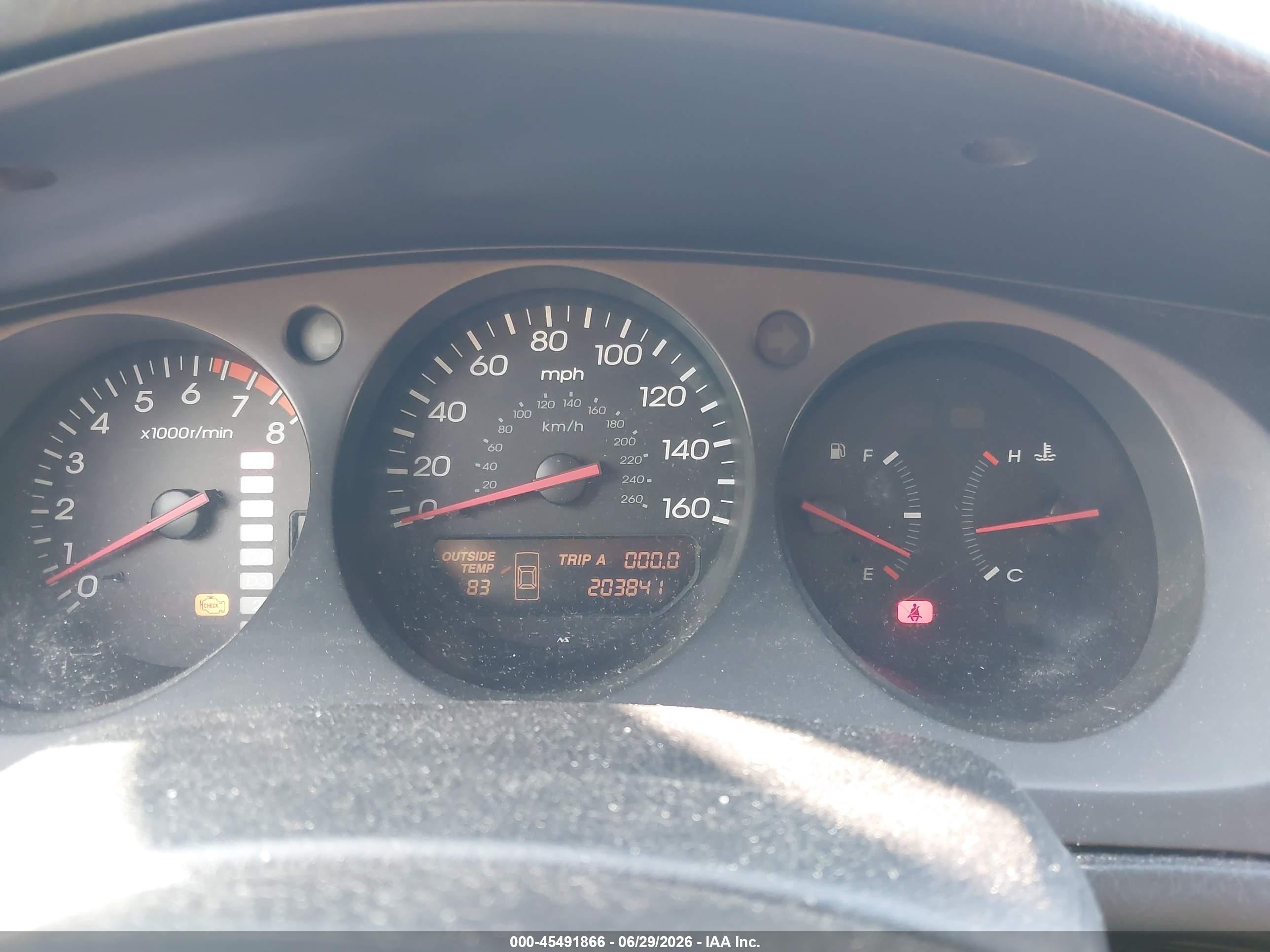2000 Acura Tl 3.2 Red vin: 19UUA5662YA044760