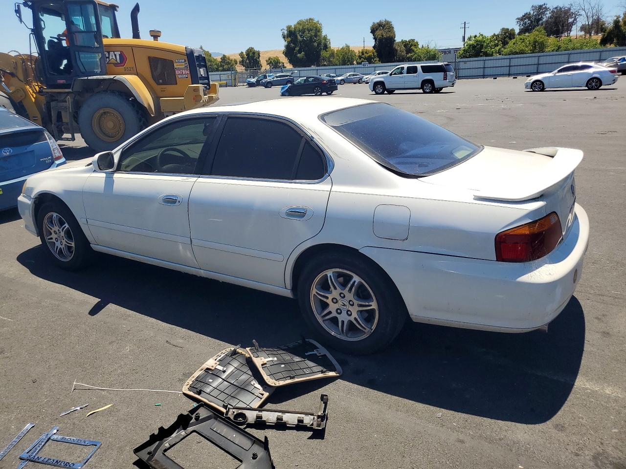 2000 Acura 3.2tl White vin: 19UUA5662YA048467