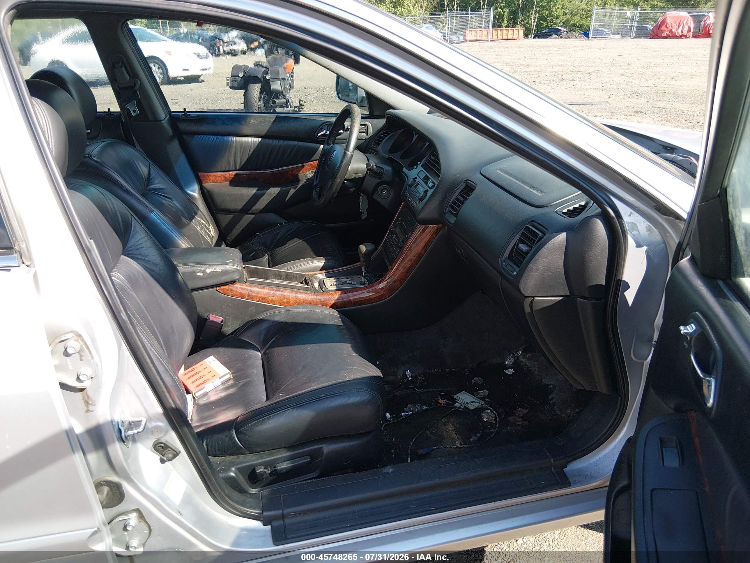 2003 Acura Tl 3.2 Silver vin: 19UUA56633A008567