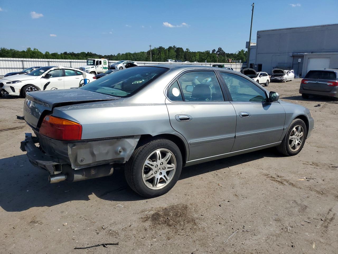 2000 Acura 3.2tl Gray vin: 19UUA5663YA007877