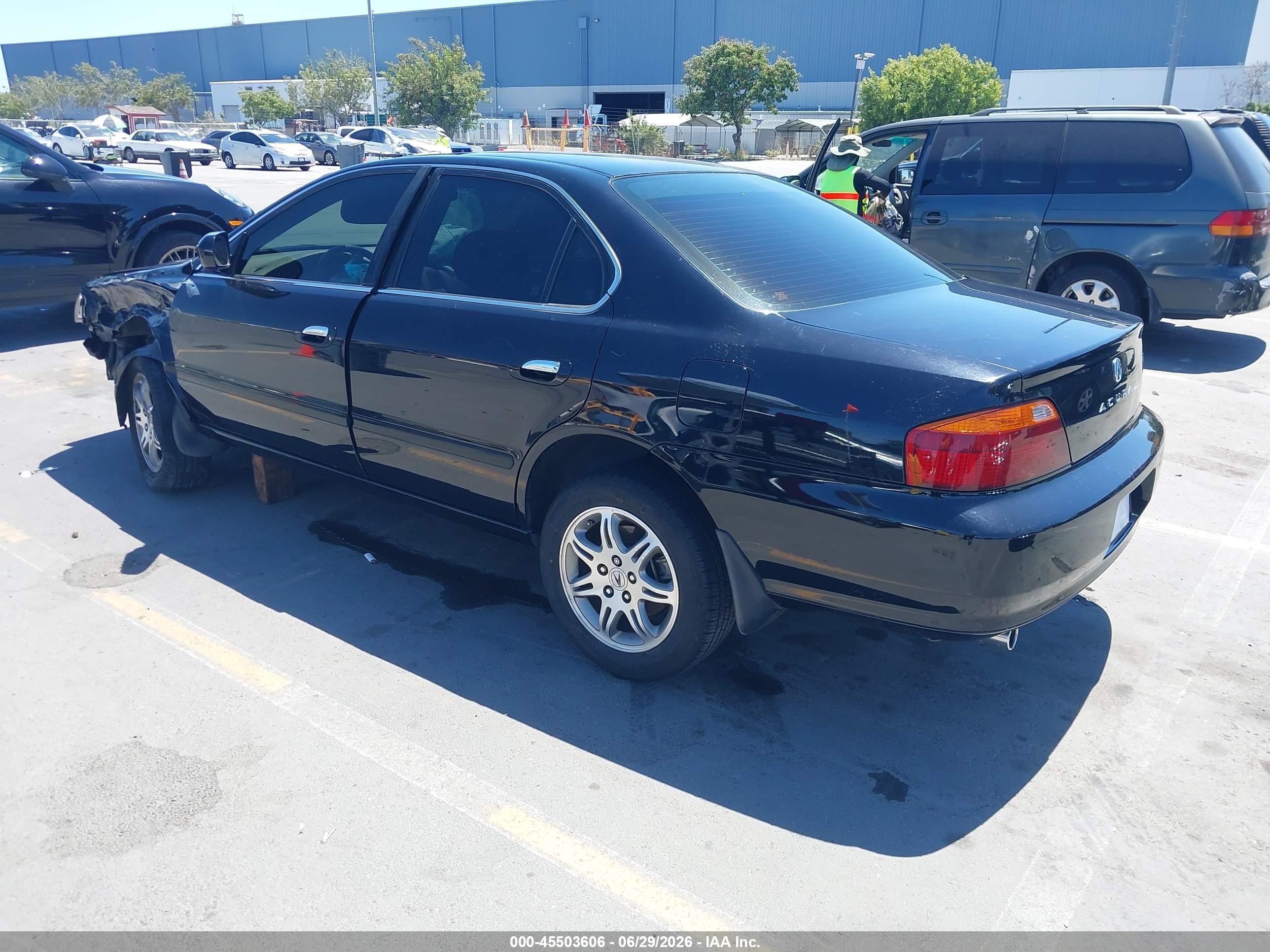 2001 Acura Tl 3.2 Black vin: 19UUA56641A020529