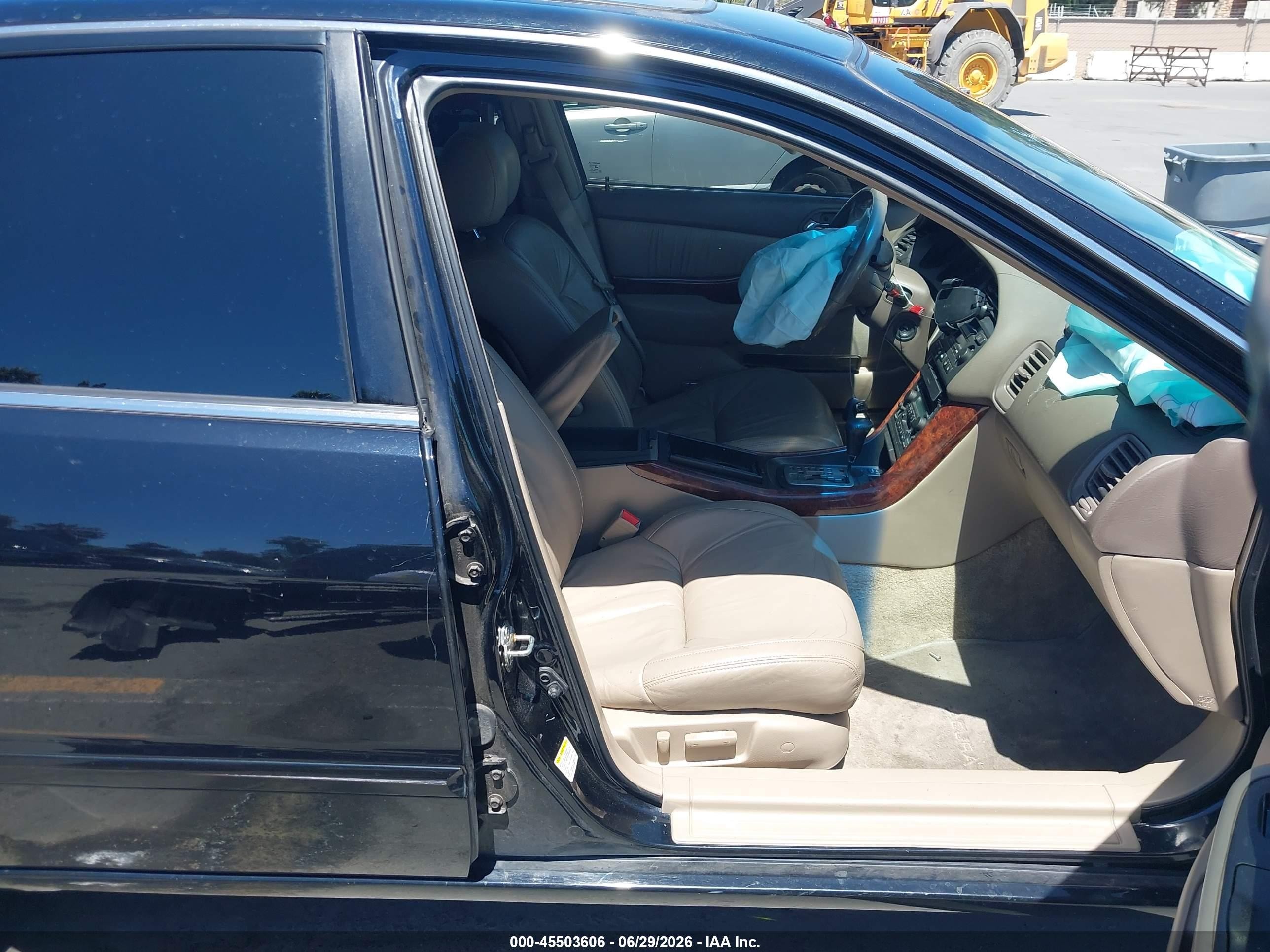 2001 Acura Tl 3.2 Black vin: 19UUA56641A020529