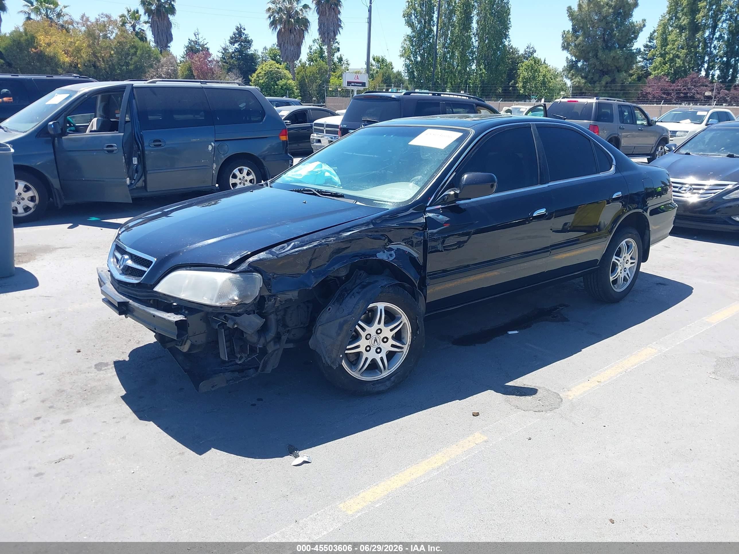 2001 Acura Tl 3.2 Black vin: 19UUA56641A020529