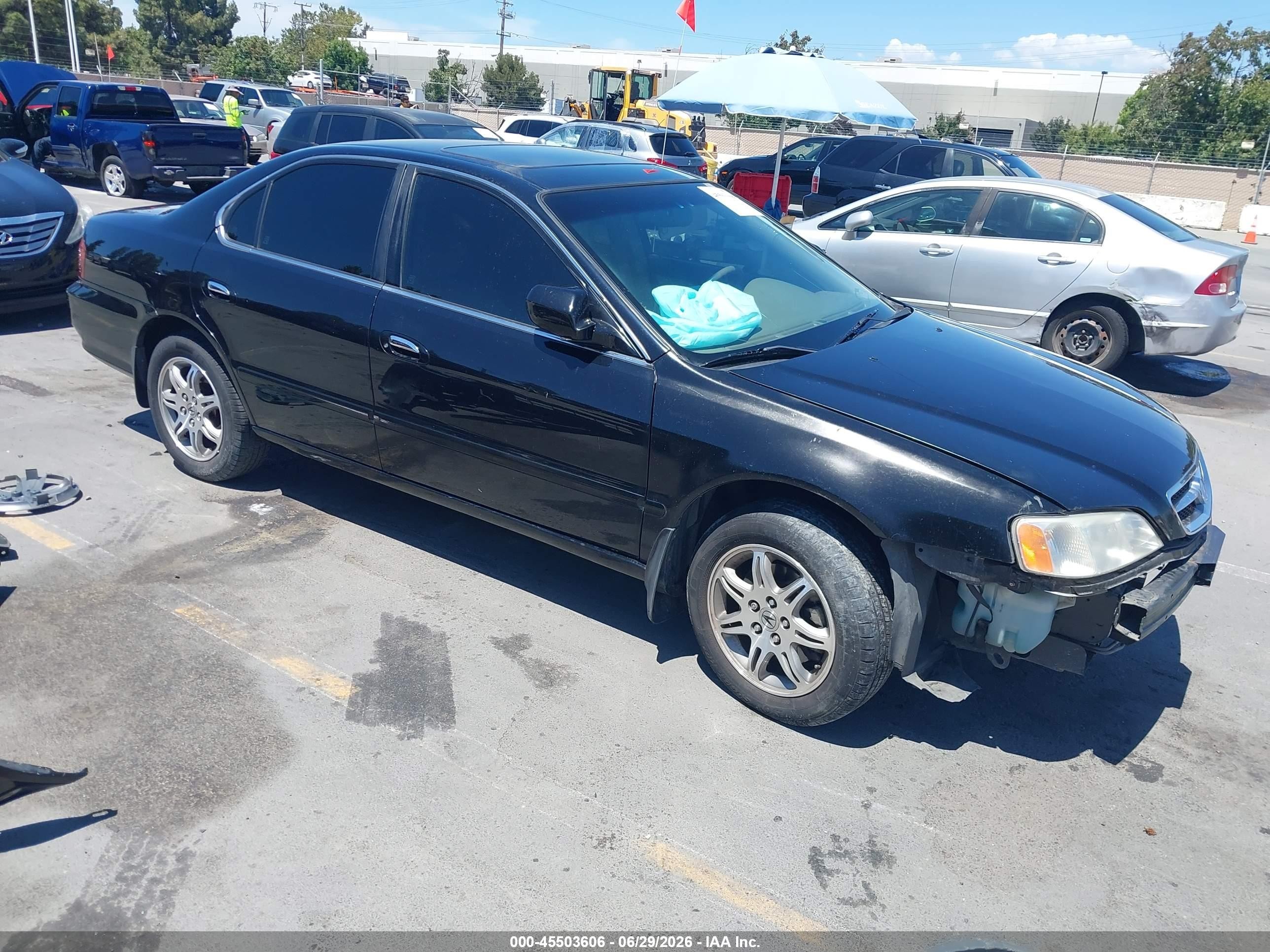 2001 Acura Tl 3.2 Black vin: 19UUA56641A020529
