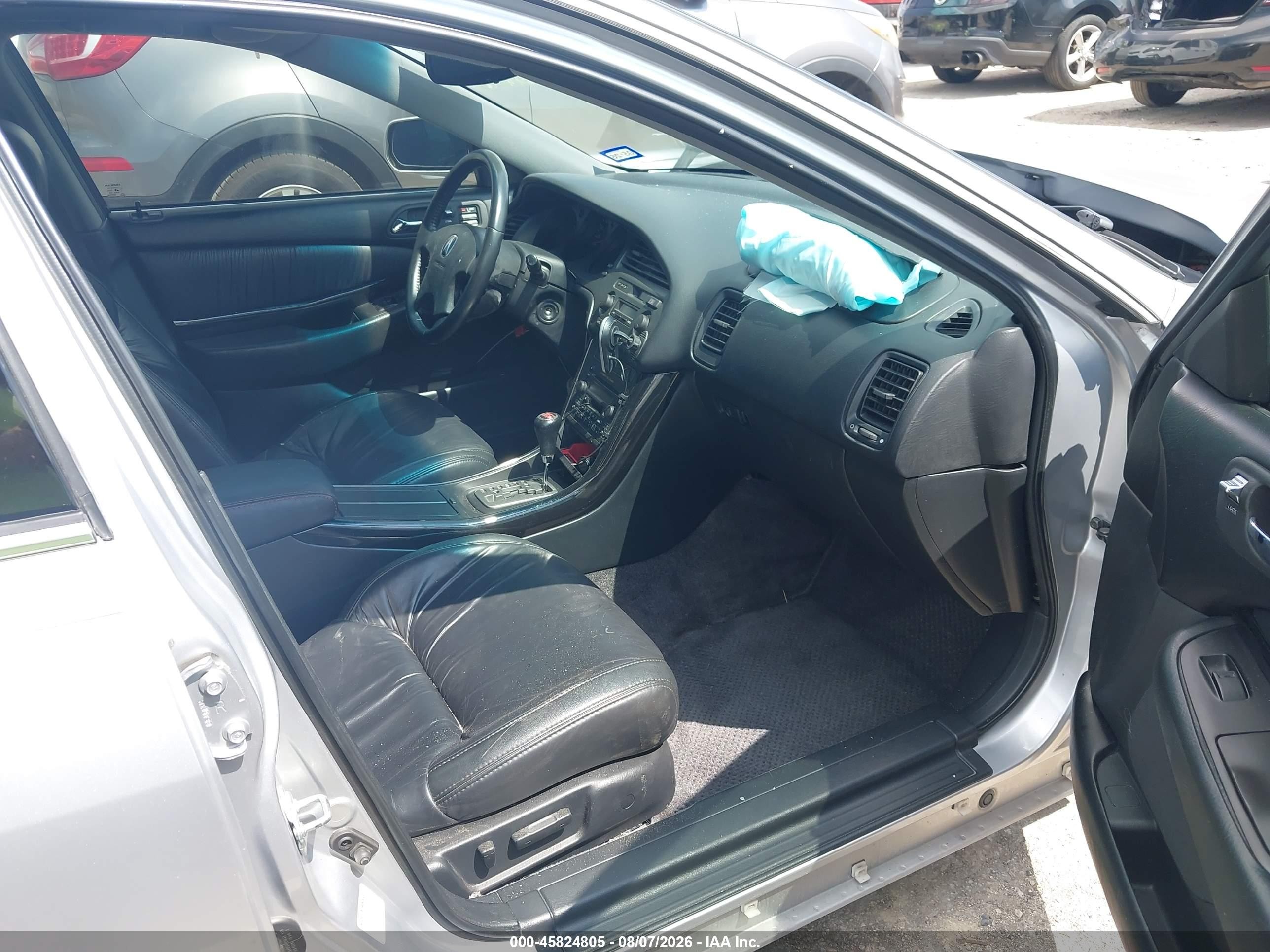 2003 Acura Tl 3.2 Silver vin: 19UUA56643A080992