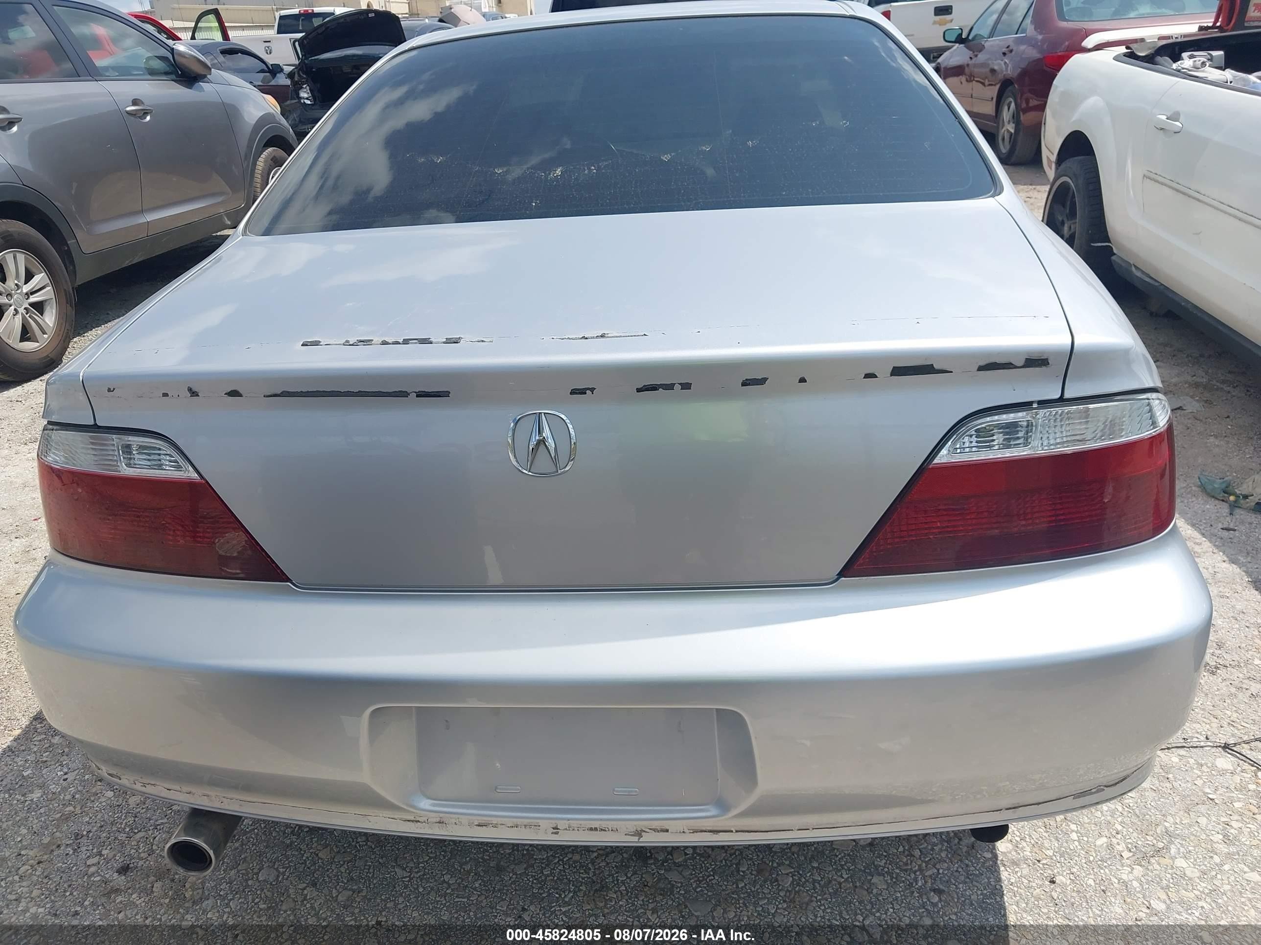 2003 Acura Tl 3.2 Silver vin: 19UUA56643A080992