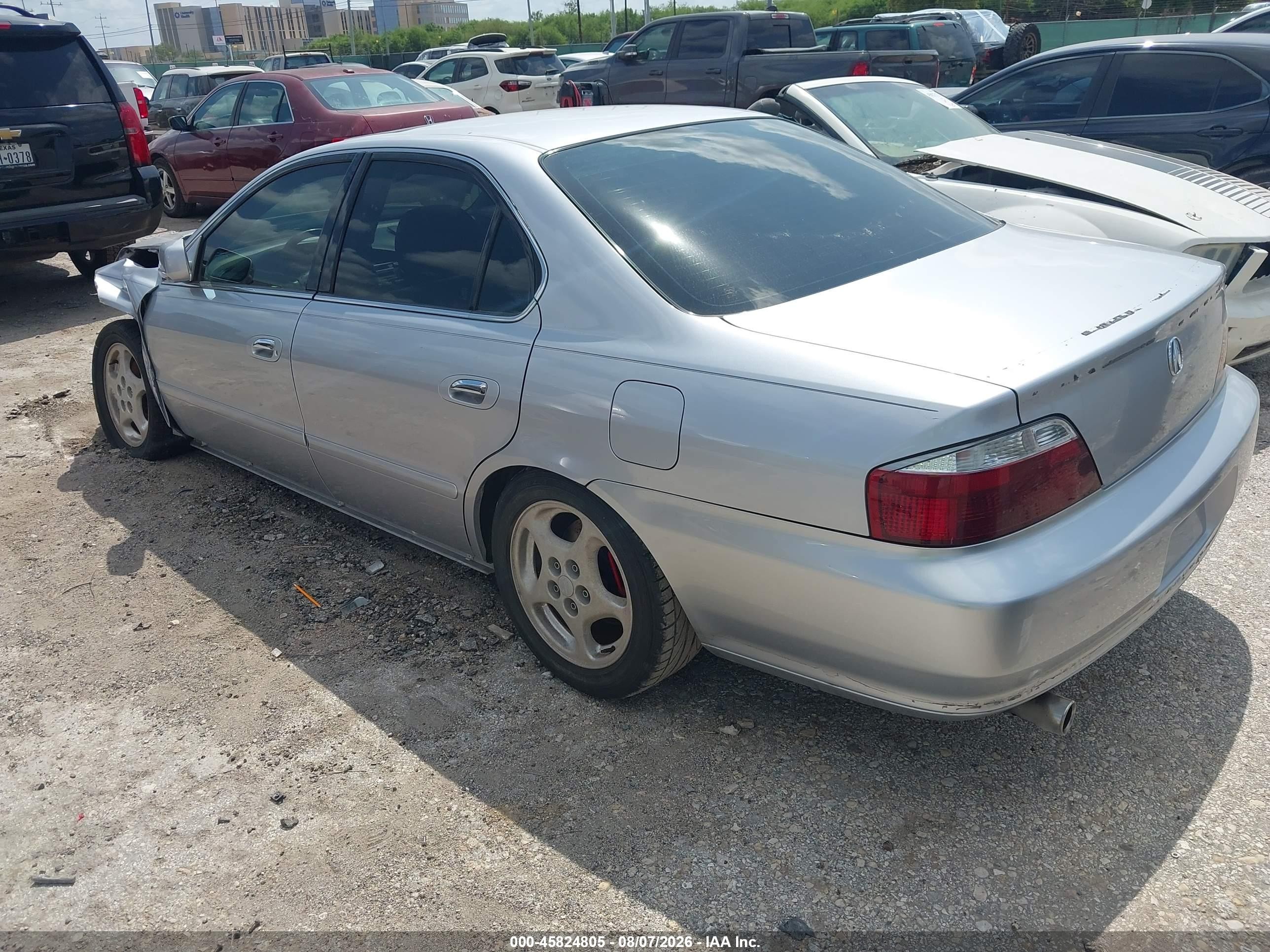 2003 Acura Tl 3.2 Silver vin: 19UUA56643A080992