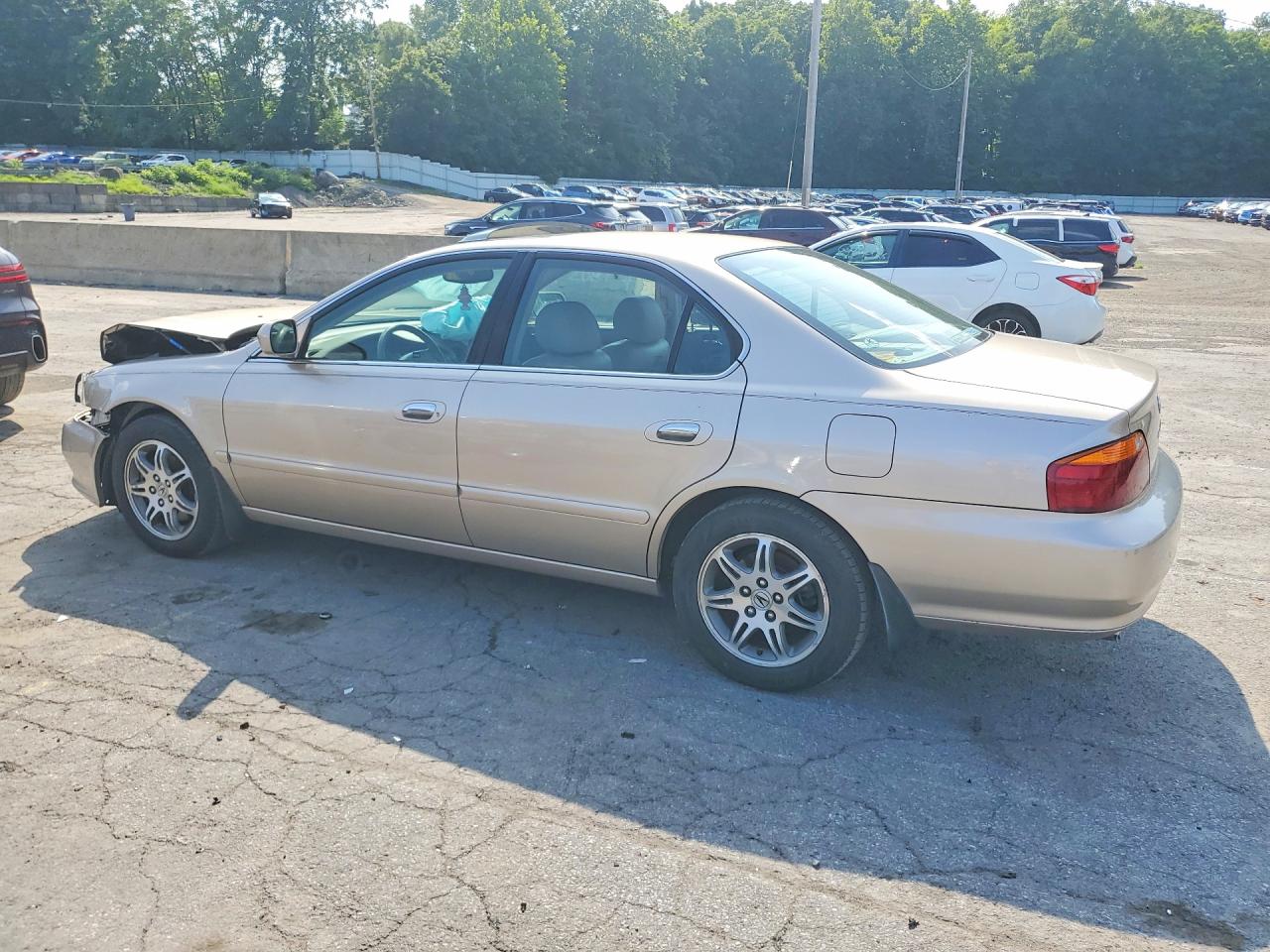 2000 Acura 3.2tl Beige vin: 19UUA5664YA021030