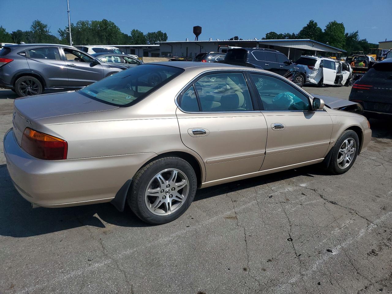 2000 Acura 3.2tl Beige vin: 19UUA5664YA021030