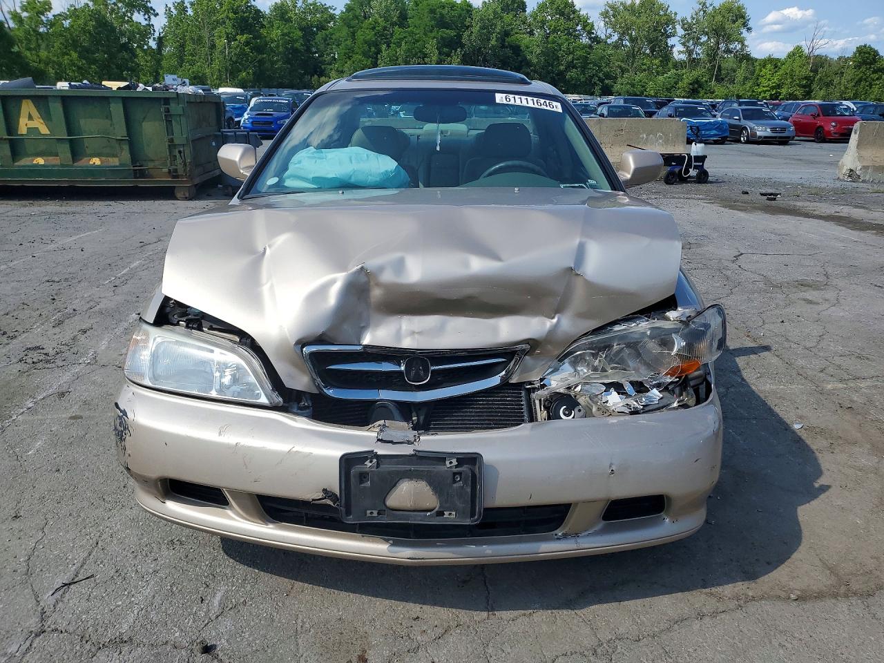 2000 Acura 3.2tl Beige vin: 19UUA5664YA021030