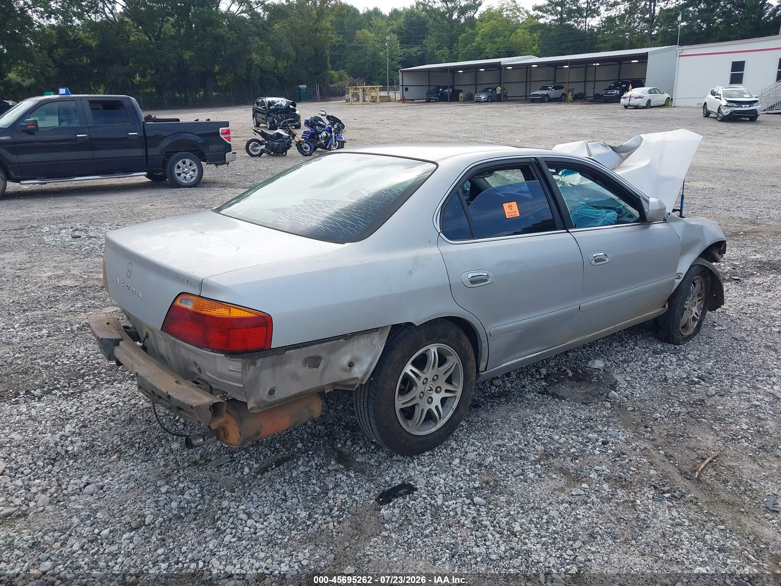 2000 Acura Tl 3.2 Silver vin: 19UUA5664YA053072
