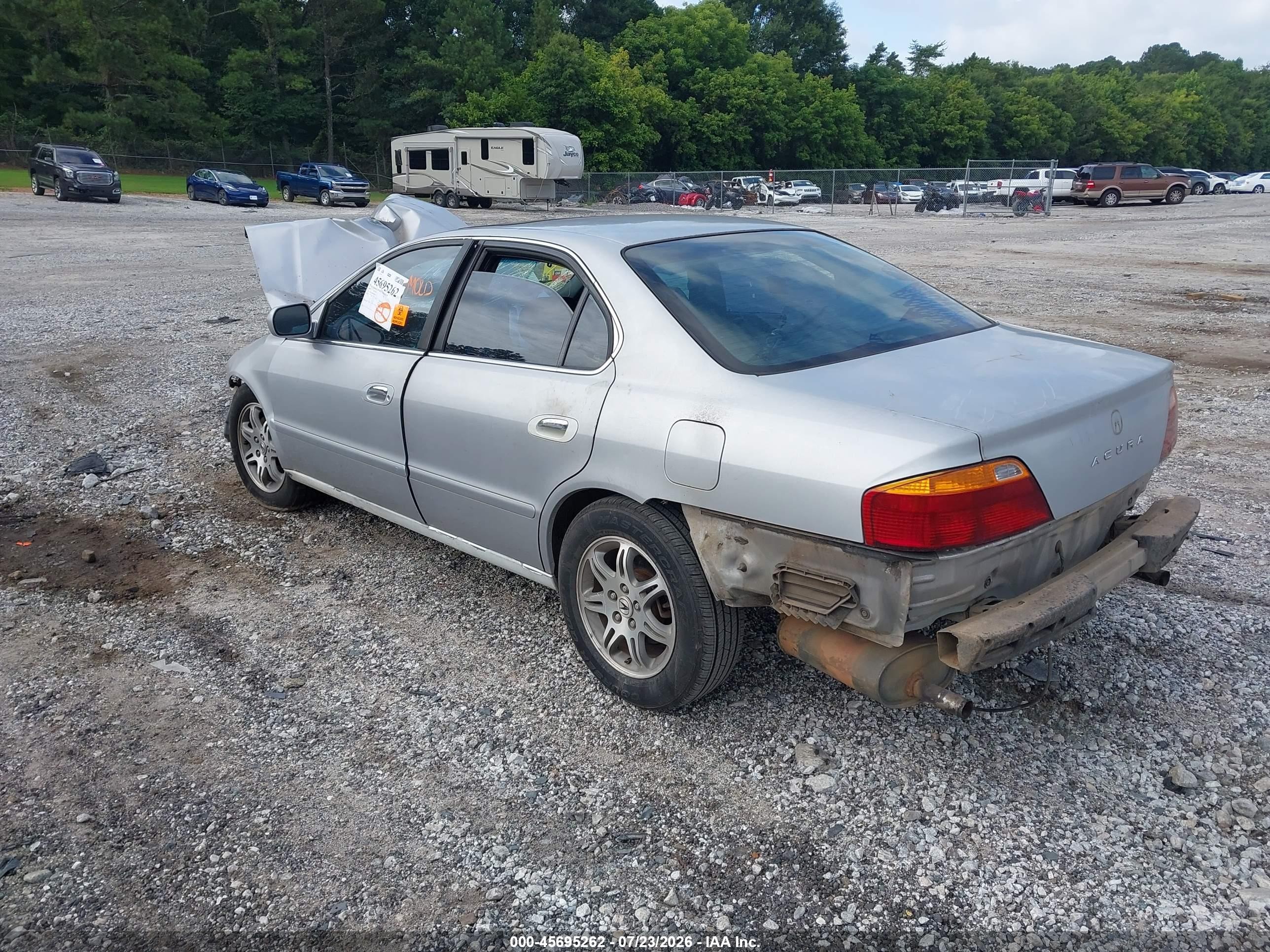 2000 Acura Tl 3.2 Silver vin: 19UUA5664YA053072