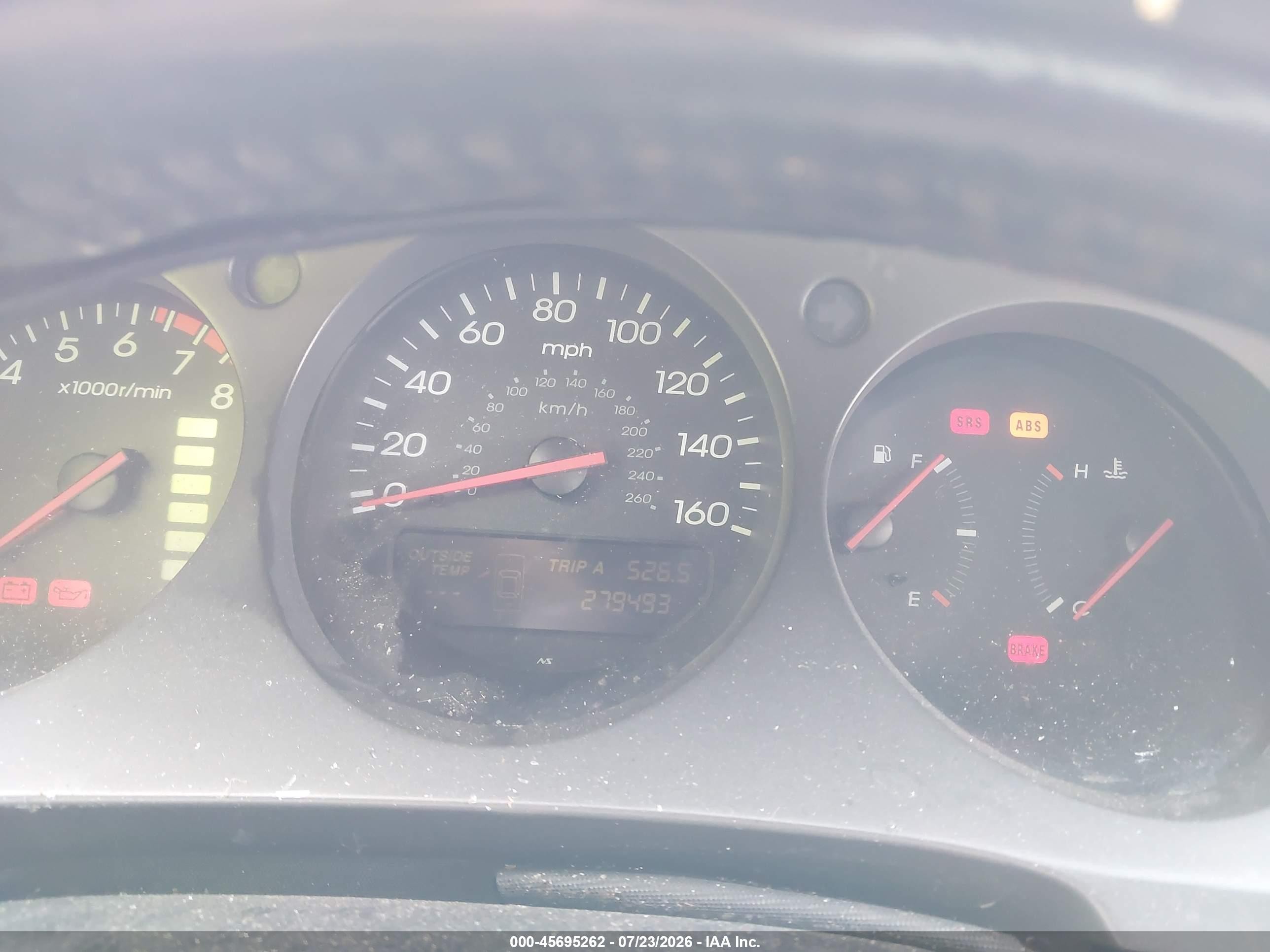 2000 Acura Tl 3.2 Silver vin: 19UUA5664YA053072