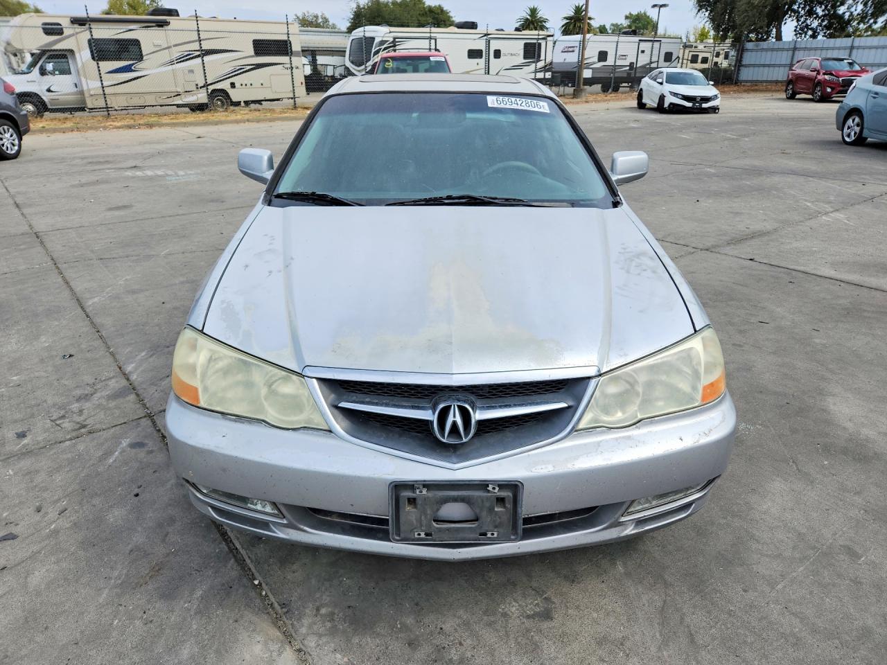 2002 Acura 3.2tl Silver vin: 19UUA56652A020489
