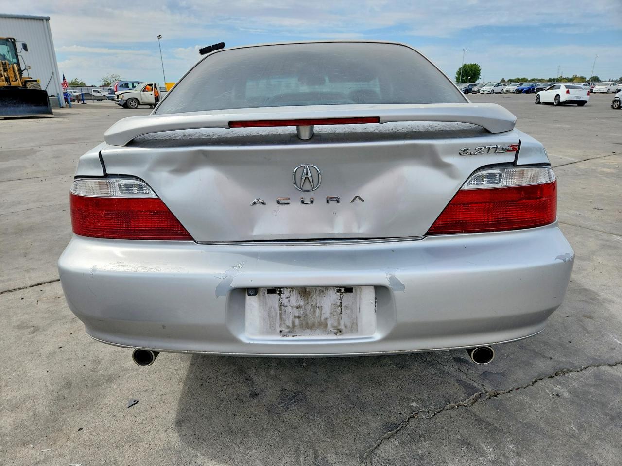2002 Acura 3.2tl Silver vin: 19UUA56652A020489