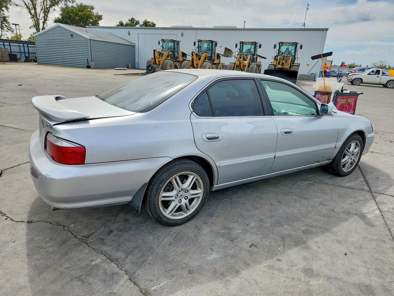 2002 Acura 3.2tl Silver vin: 19UUA56652A020489