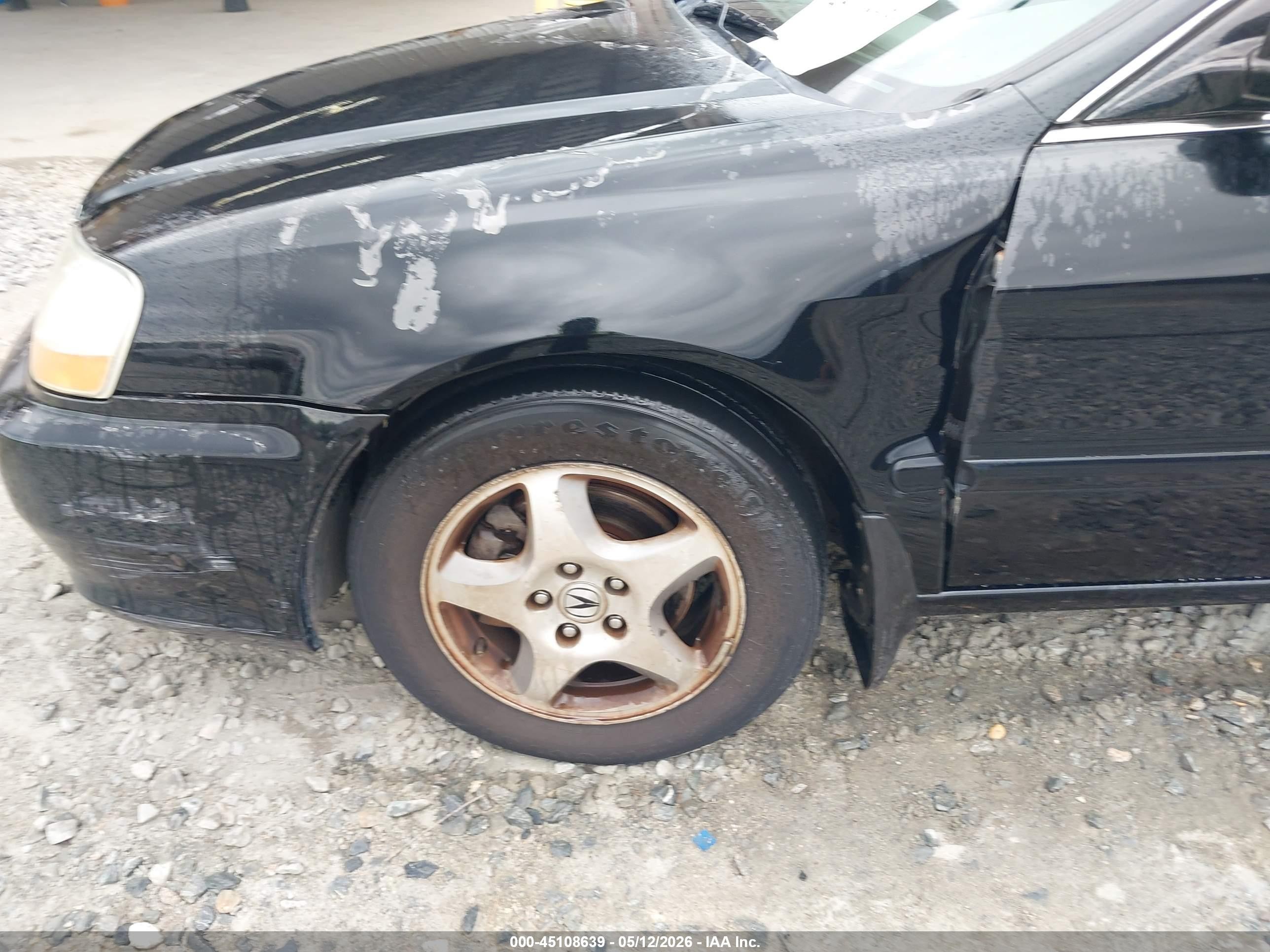 2003 Acura Tl 3.2 Black vin: 19UUA56653A032739