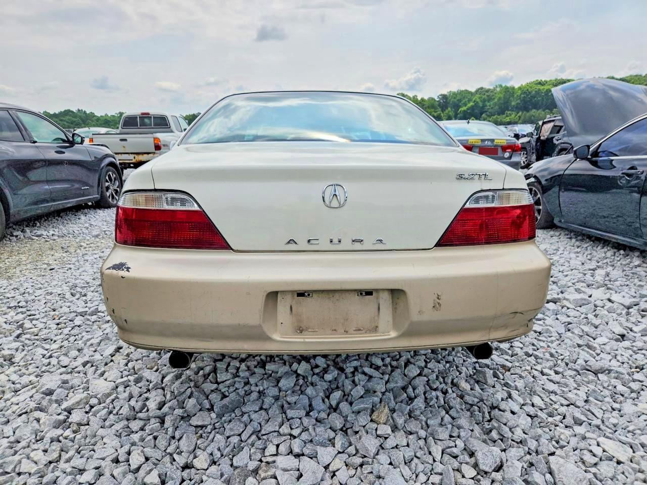 2003 Acura 3.2tl White vin: 19UUA56653A084100
