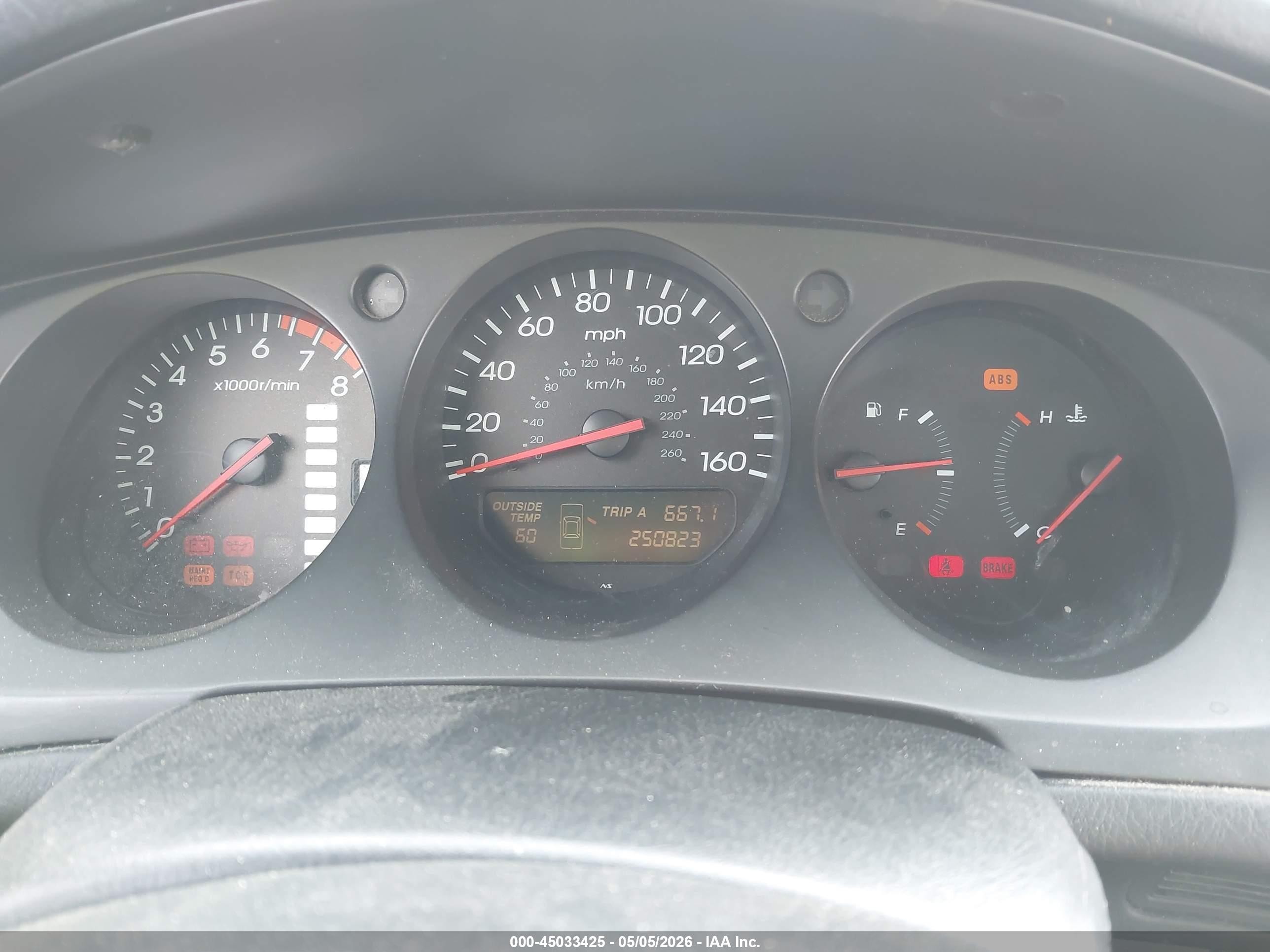 2000 Acura Tl 3.2 Silver vin: 19UUA5665YA033834