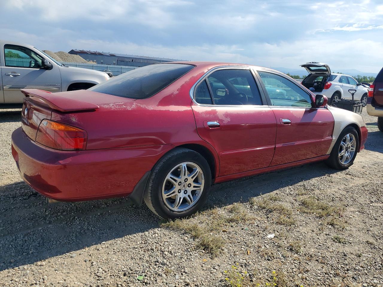 2001 Acura 3.2tl Red vin: 19UUA56661A025795