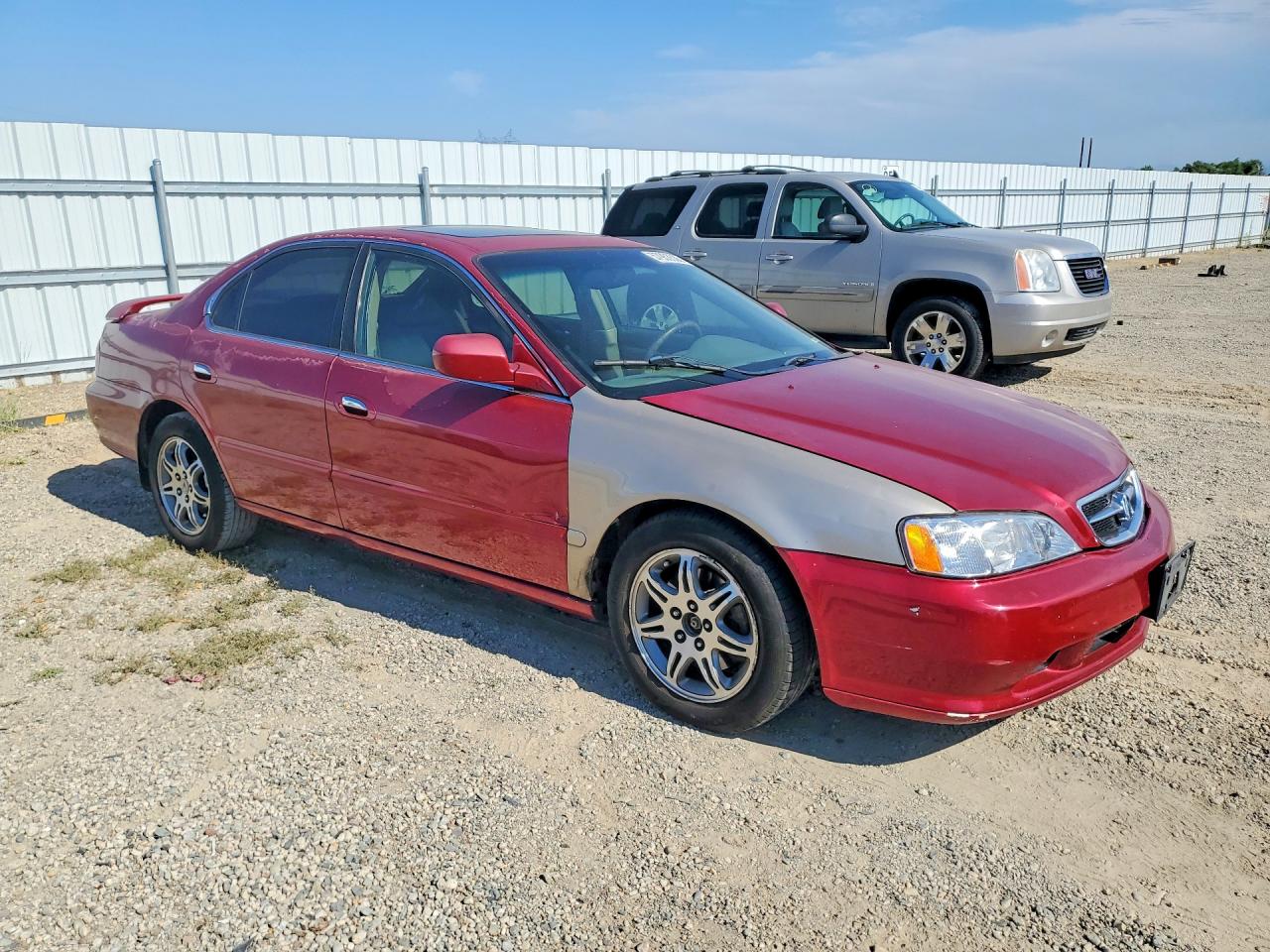 2001 Acura 3.2tl Red vin: 19UUA56661A025795